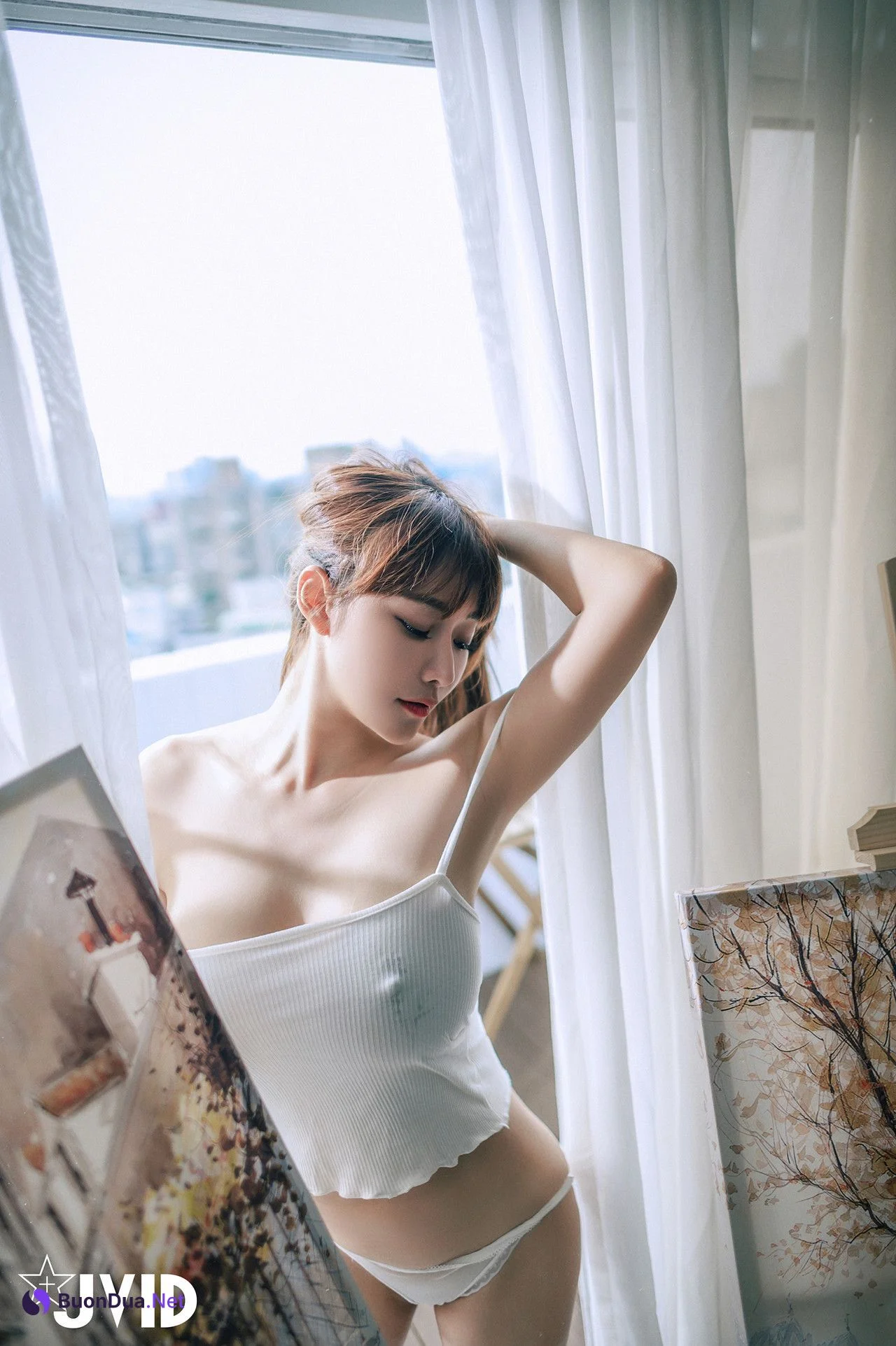 JVID Lele 乐乐 – 热爱榨精的漫画家-艺术家-生日限定尺度 Set.03 - Photo 11
