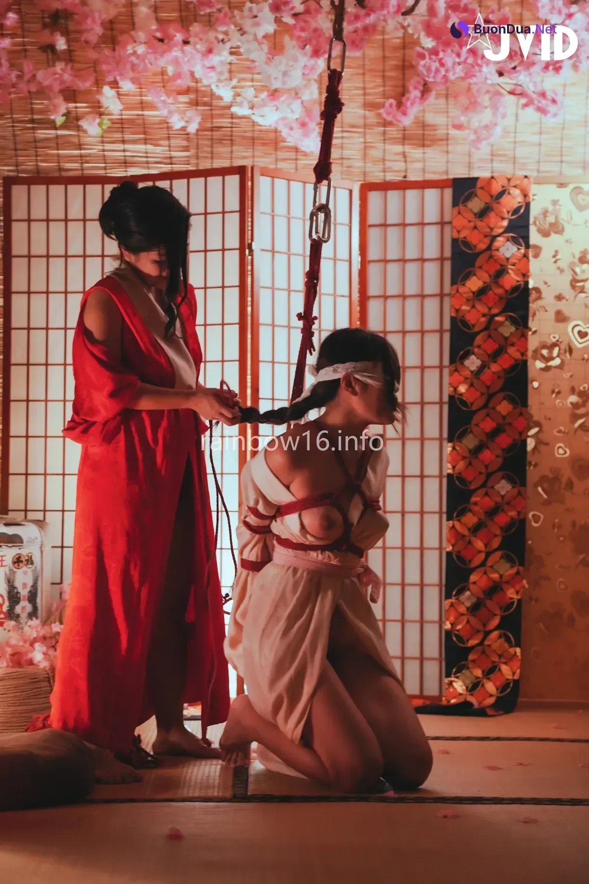 JVID Maya女王 & 掉掉 – 名品花器 - Photo 12