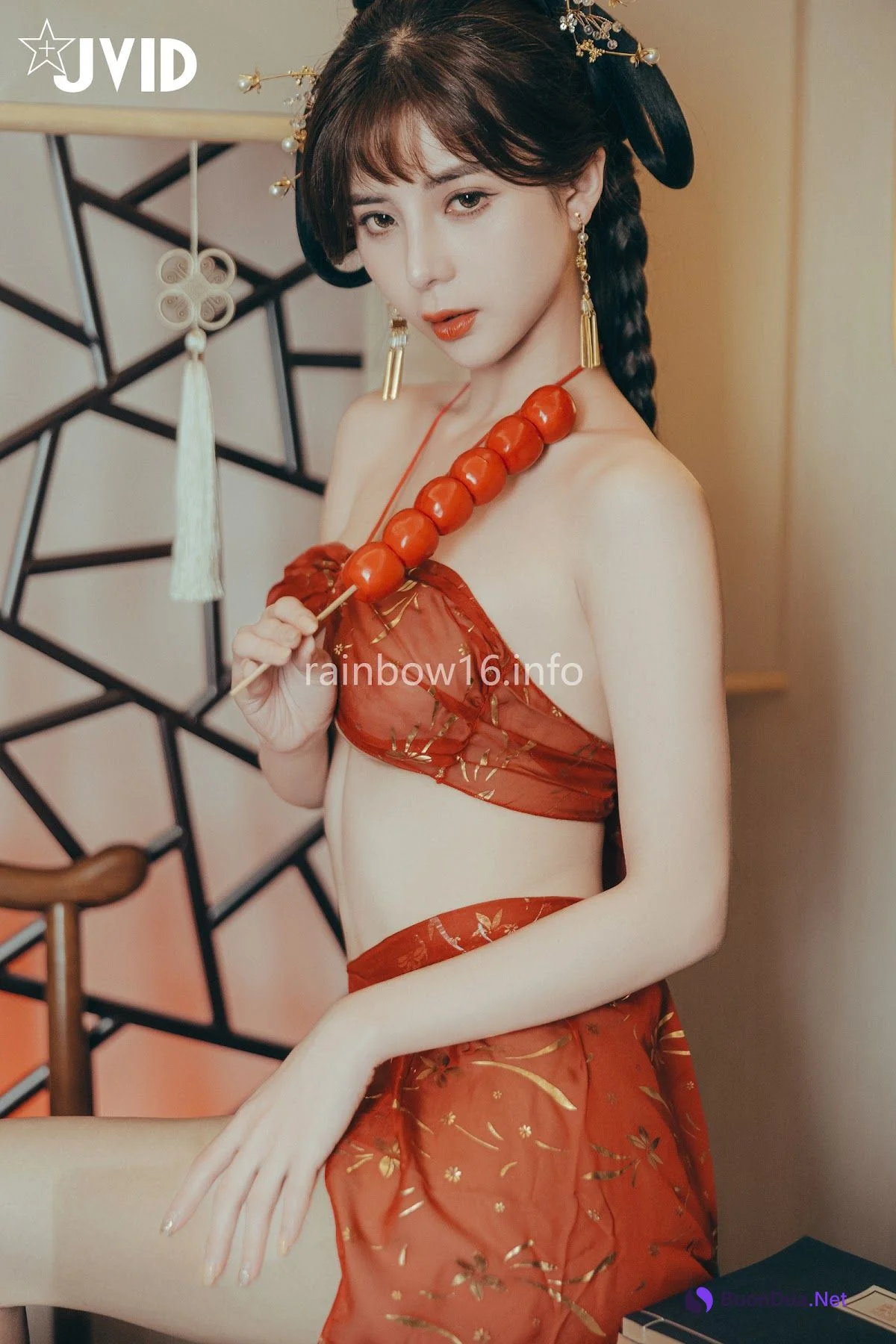 [JVID] 小米恩Mina – 裸身淫想渡中秋 - 照片 11
