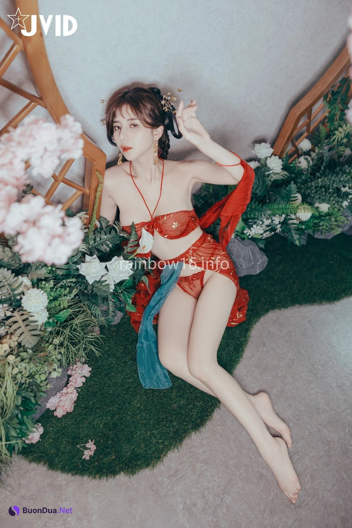 [JVID] 小米恩Mina – 裸身淫想渡中秋 - 照片 15