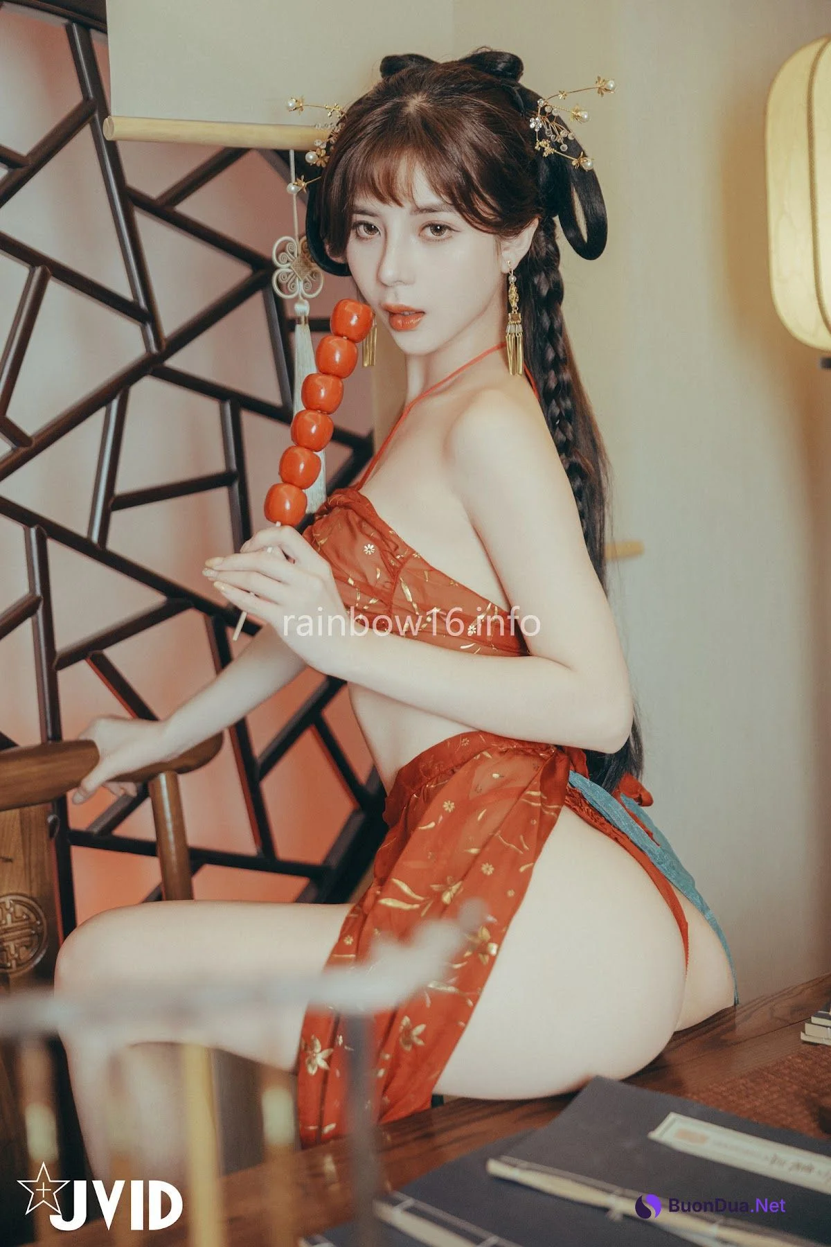 [JVID] 小米恩Mina – 裸身淫想渡中秋 - 照片 9