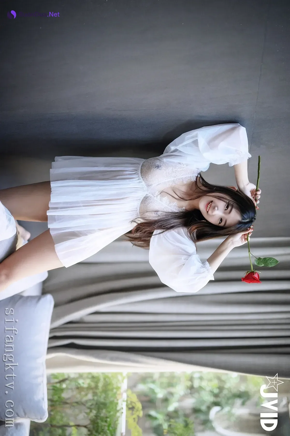 JVID 肉包Mini – 用玫瑰成功征服可爱肉包的肉体-热爱 Set.02 - Photo 17
