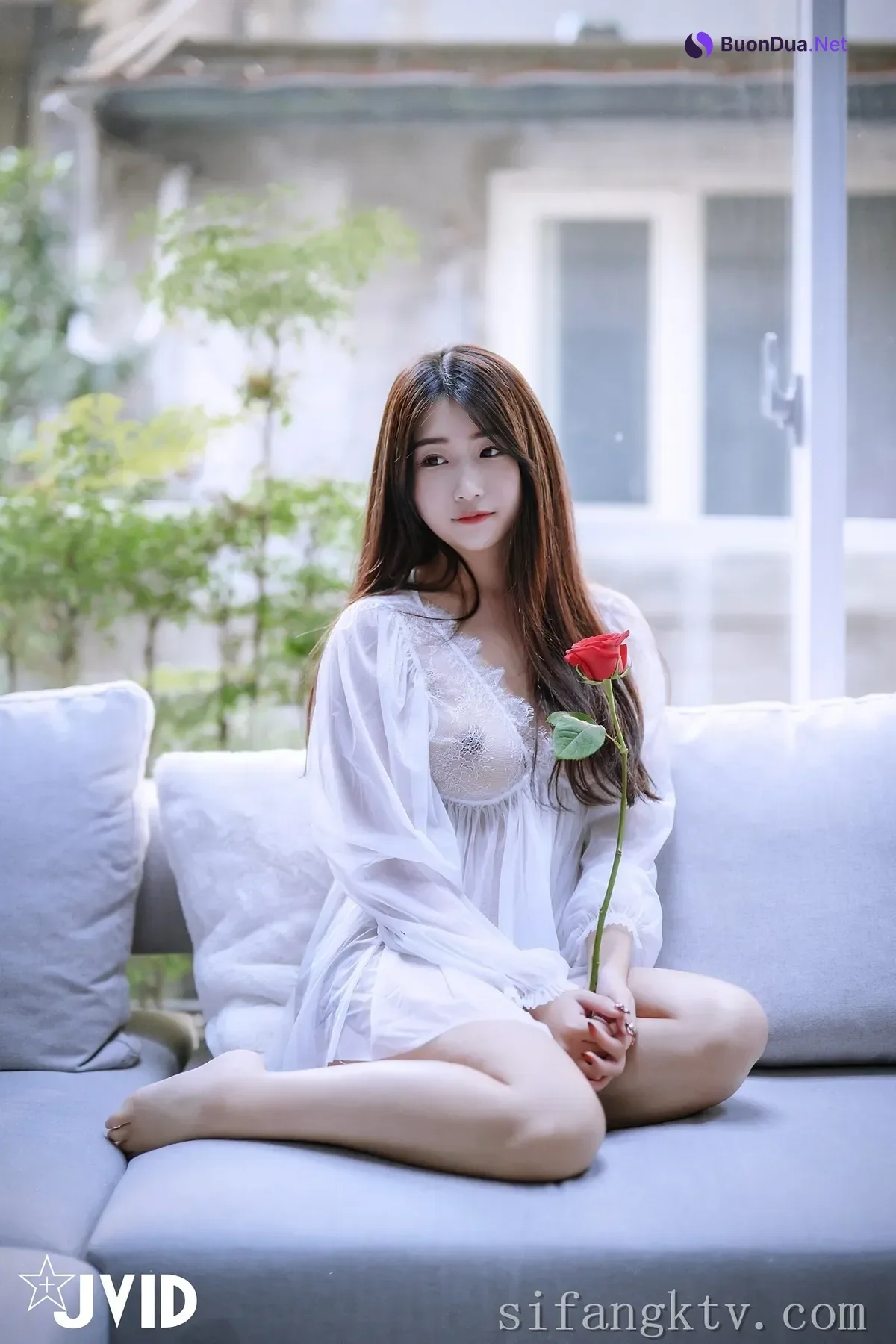 JVID 肉包Mini – 用玫瑰成功征服可爱肉包的肉体-热爱 Set.02 - Photo 5