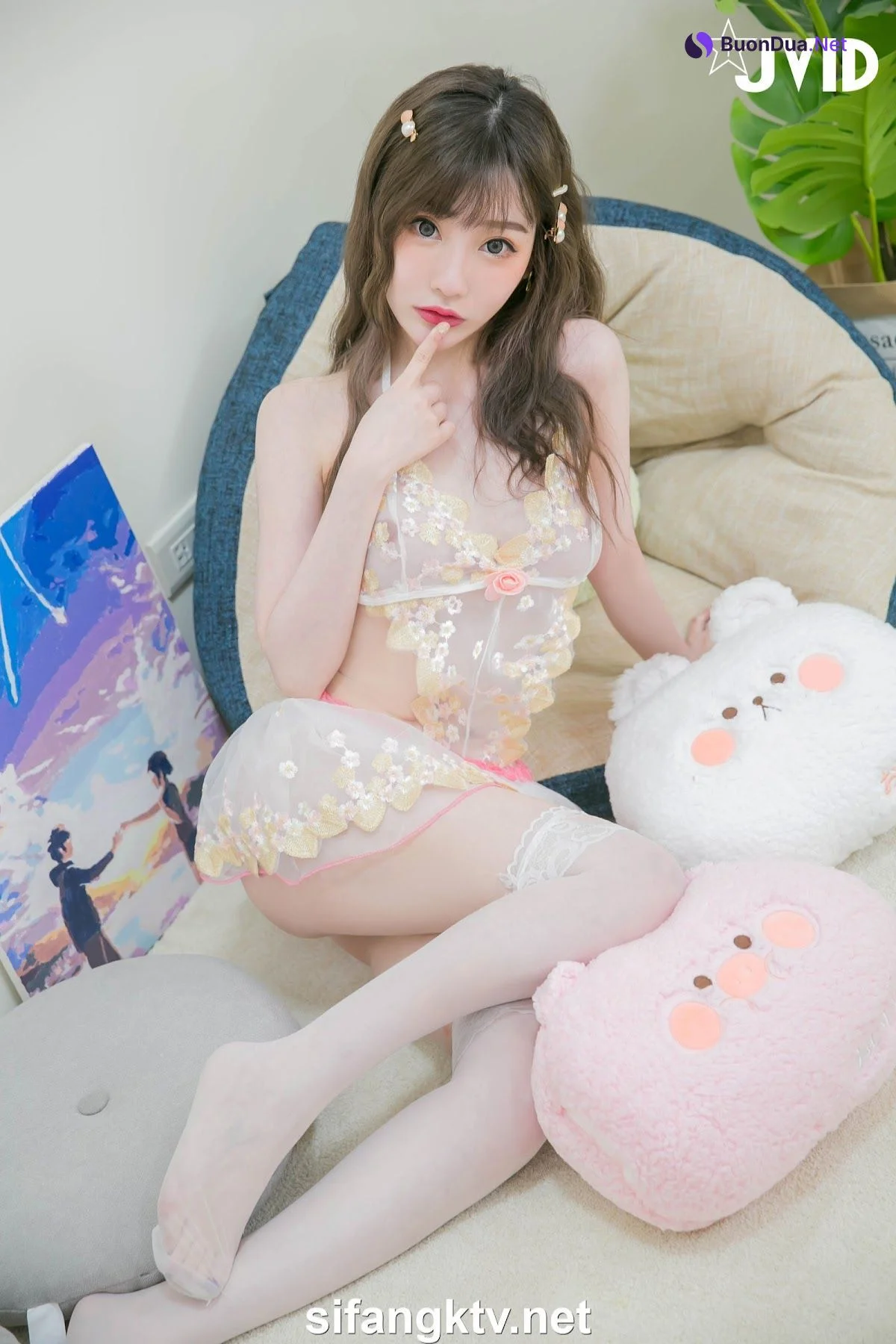 [JVID] 璃奈酱 Rina – 天女召唤 裸衣天女的情色选择题 - 写真 109
