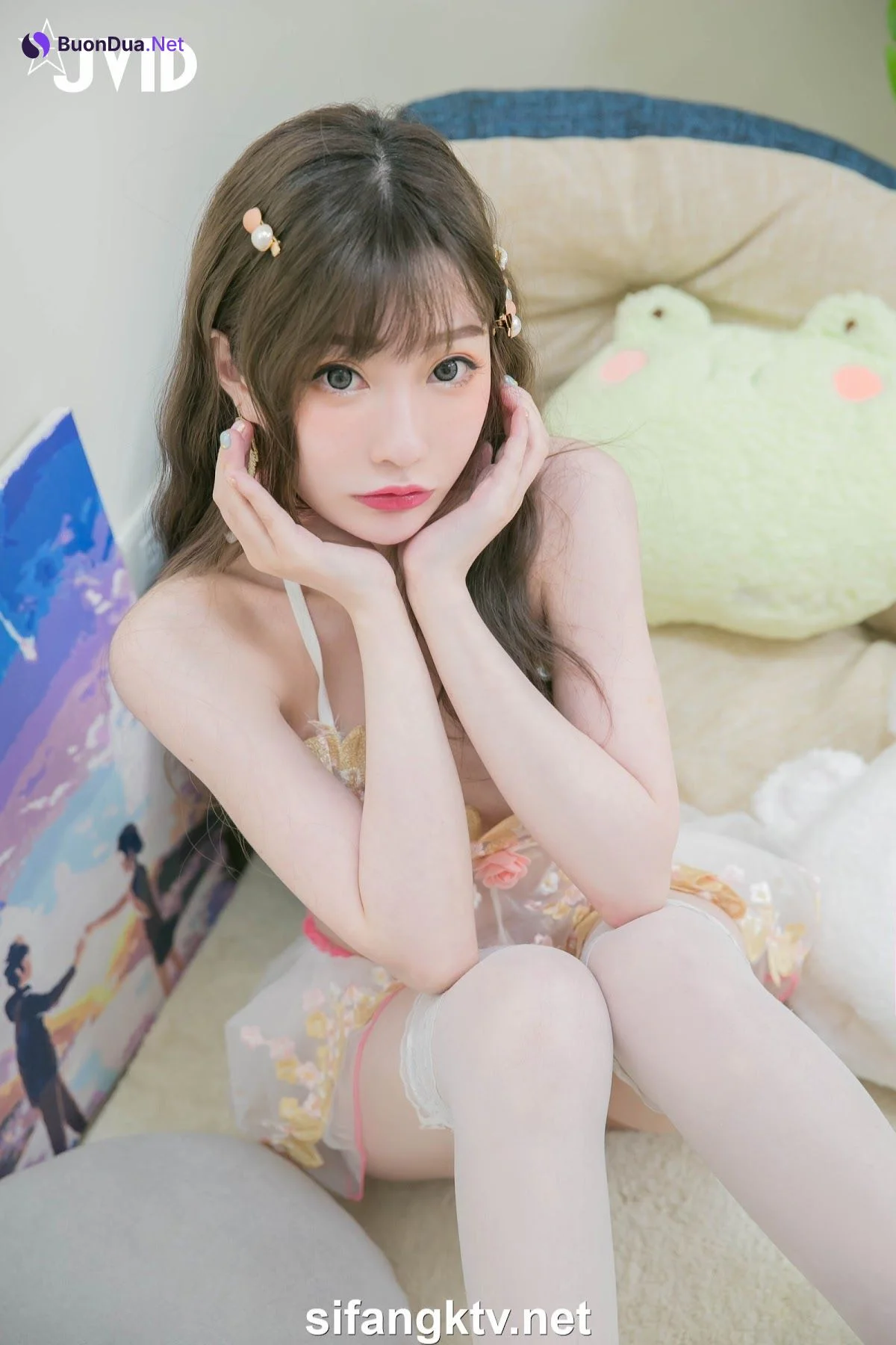[JVID] 璃奈酱 Rina – 天女召唤 裸衣天女的情色选择题 - รูปภาพ 27