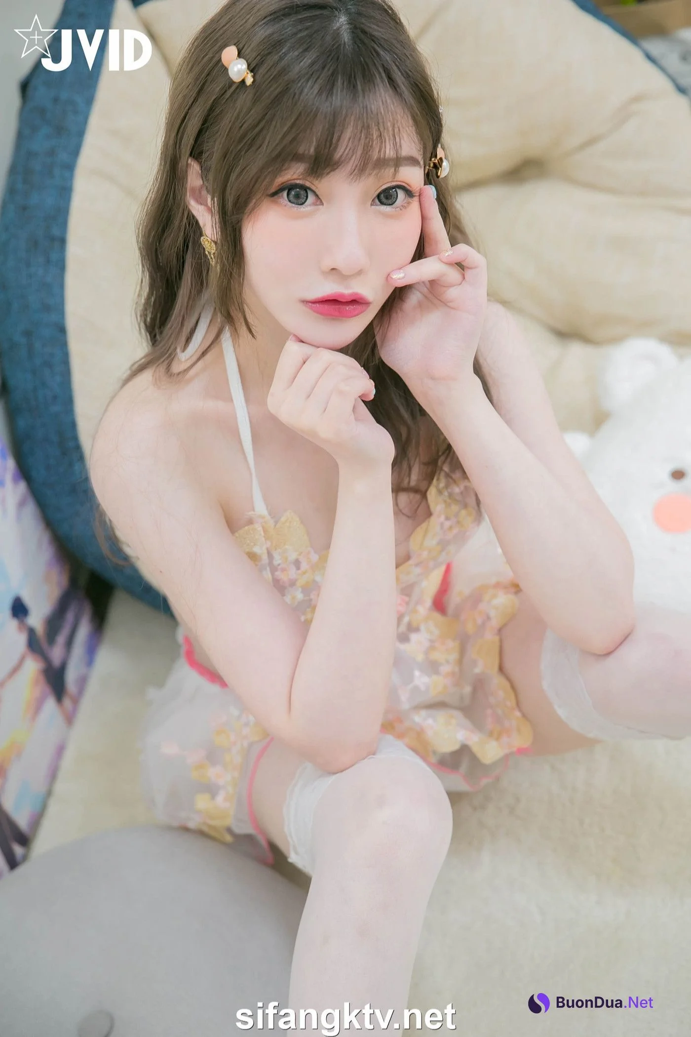 JVID 璃奈酱 Rina 天女召唤 裸衣天女的情色选择题 Set.01 - Photo 14