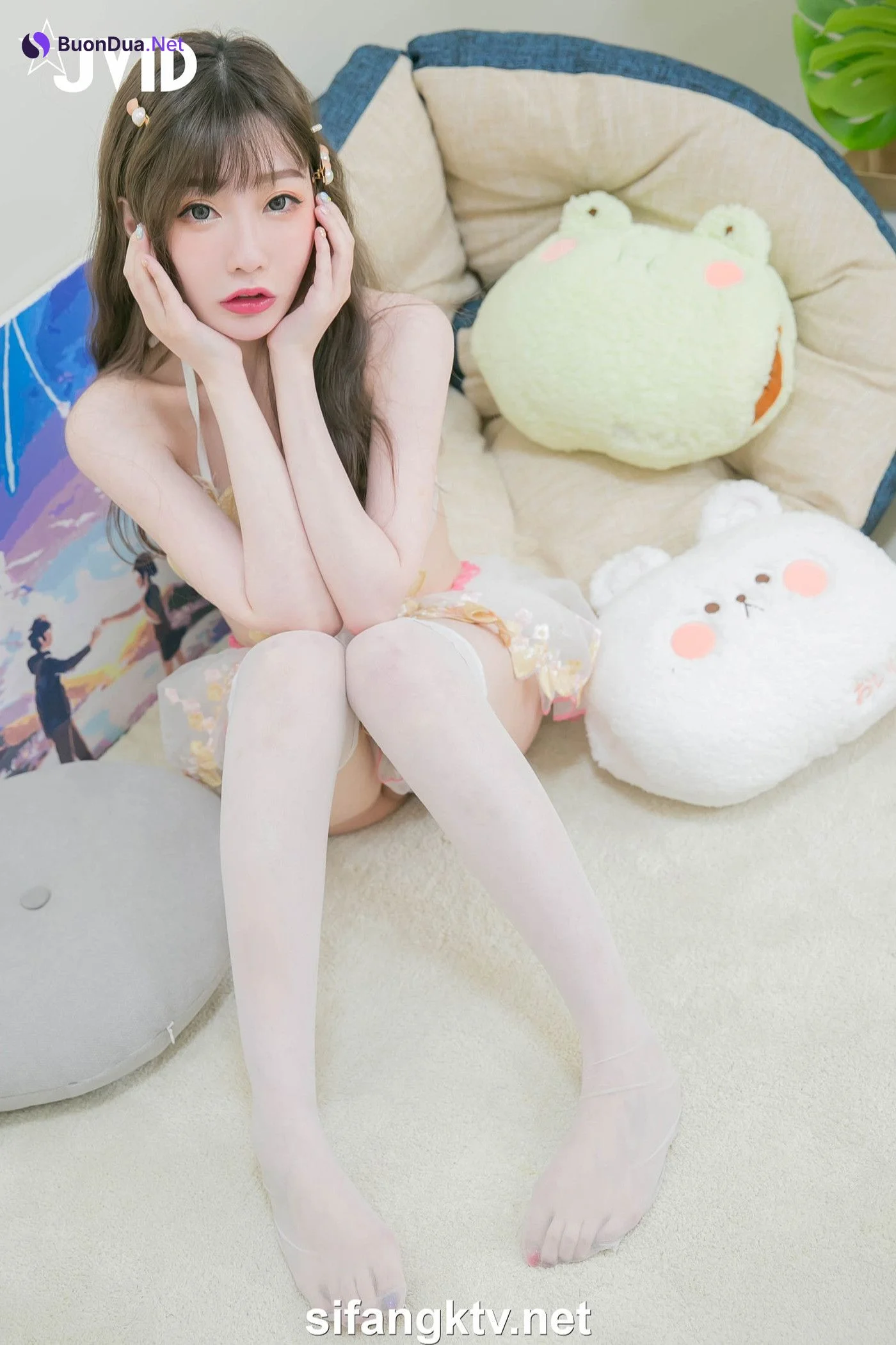JVID 璃奈酱 Rina 天女召唤 裸衣天女的情色选择题 Set.01 - Photo 15
