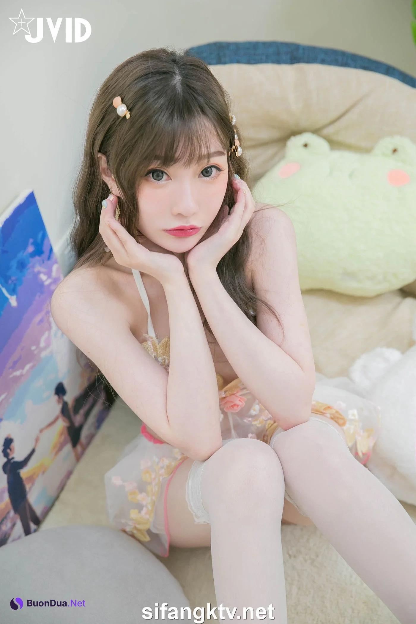 JVID 璃奈酱 Rina 天女召唤 裸衣天女的情色选择题 Set.01 - Photo 16