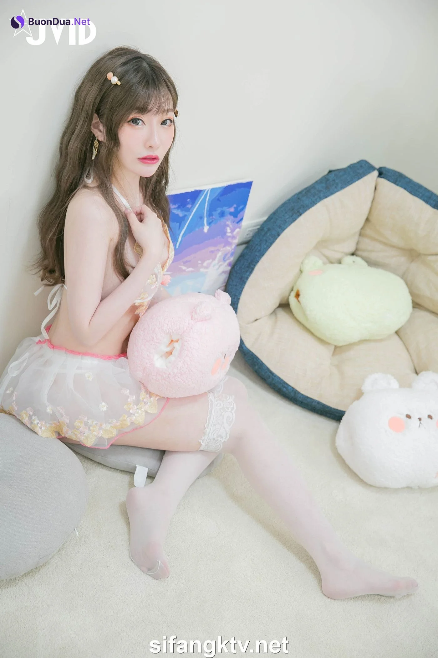 JVID 璃奈酱 Rina 天女召唤 裸衣天女的情色选择题 Set.01 - Photo 5
