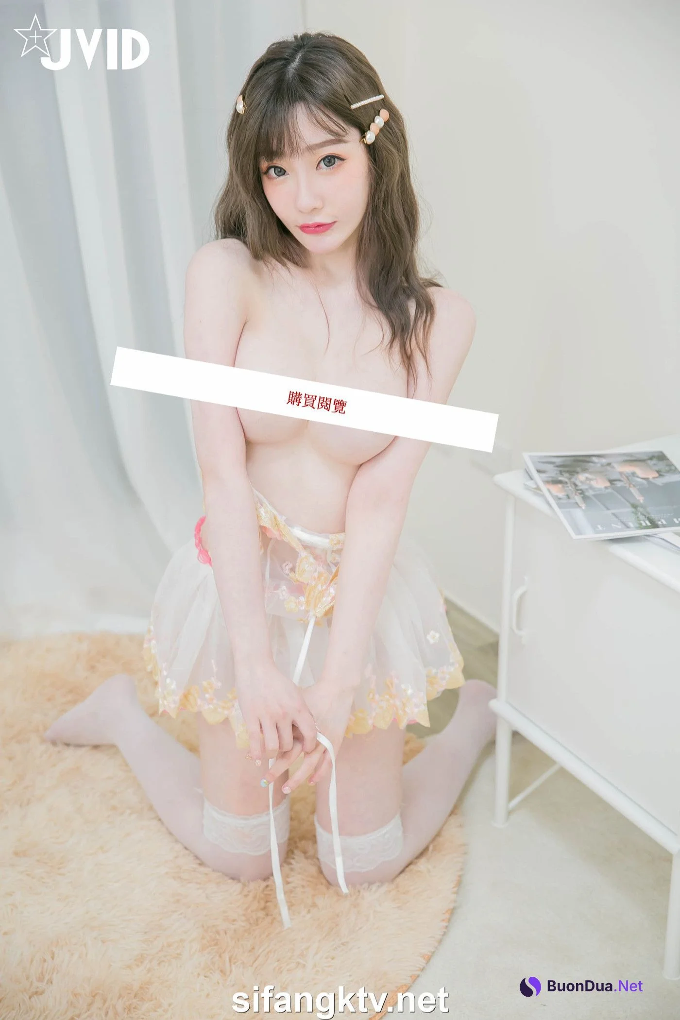 JVID 璃奈酱 Rina 天女召唤 裸衣天女的情色选择题 Set.02 - Photo 2
