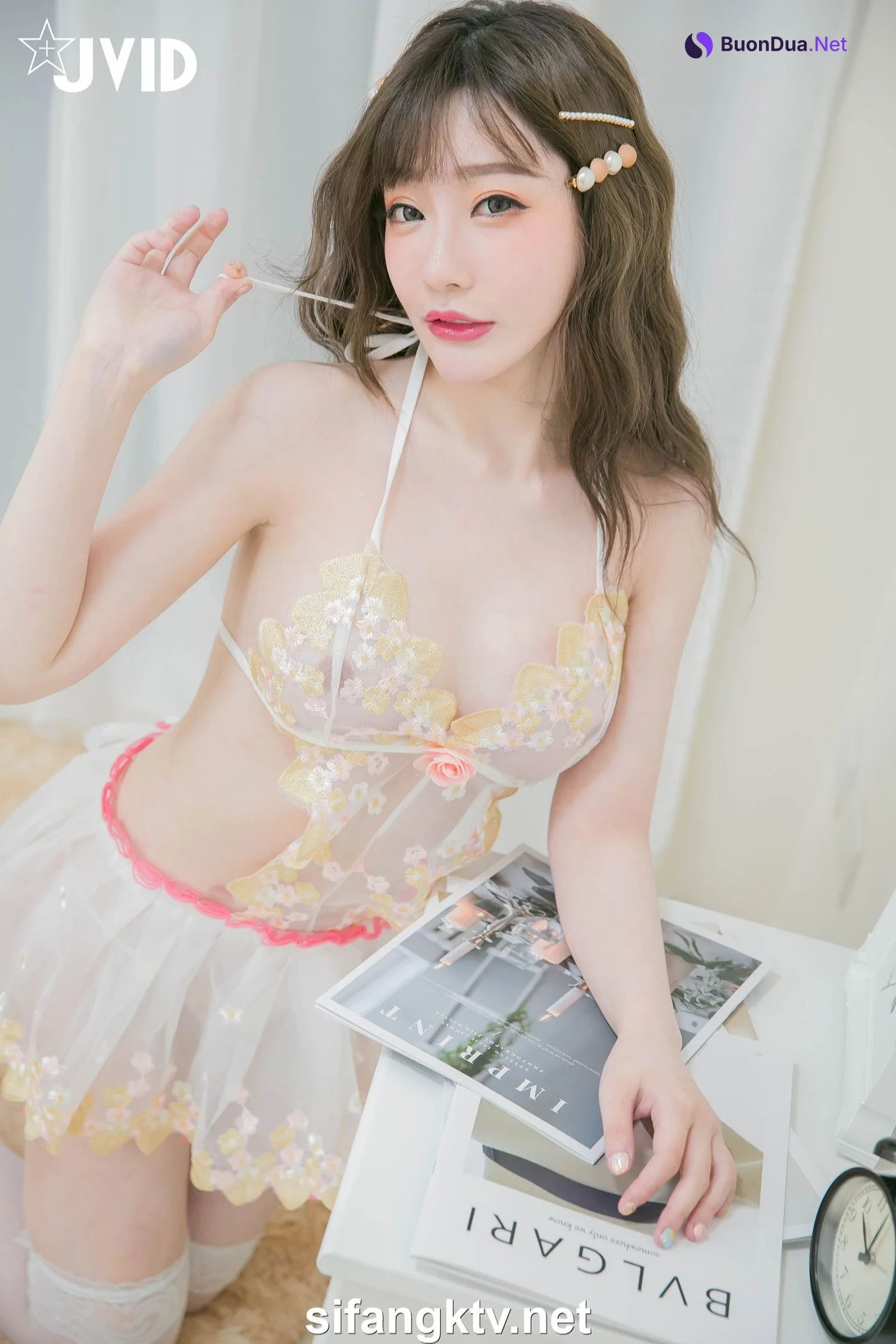 JVID 璃奈酱 Rina 天女召唤 裸衣天女的情色选择题 Set.02 - Photo 9