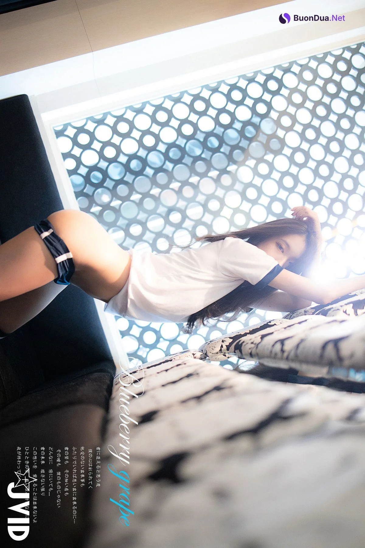 JVID 淇淇selina – 冰釀藍莓葡萄超正美少女全裸全見 四点全露 Set.01 - Photo 2