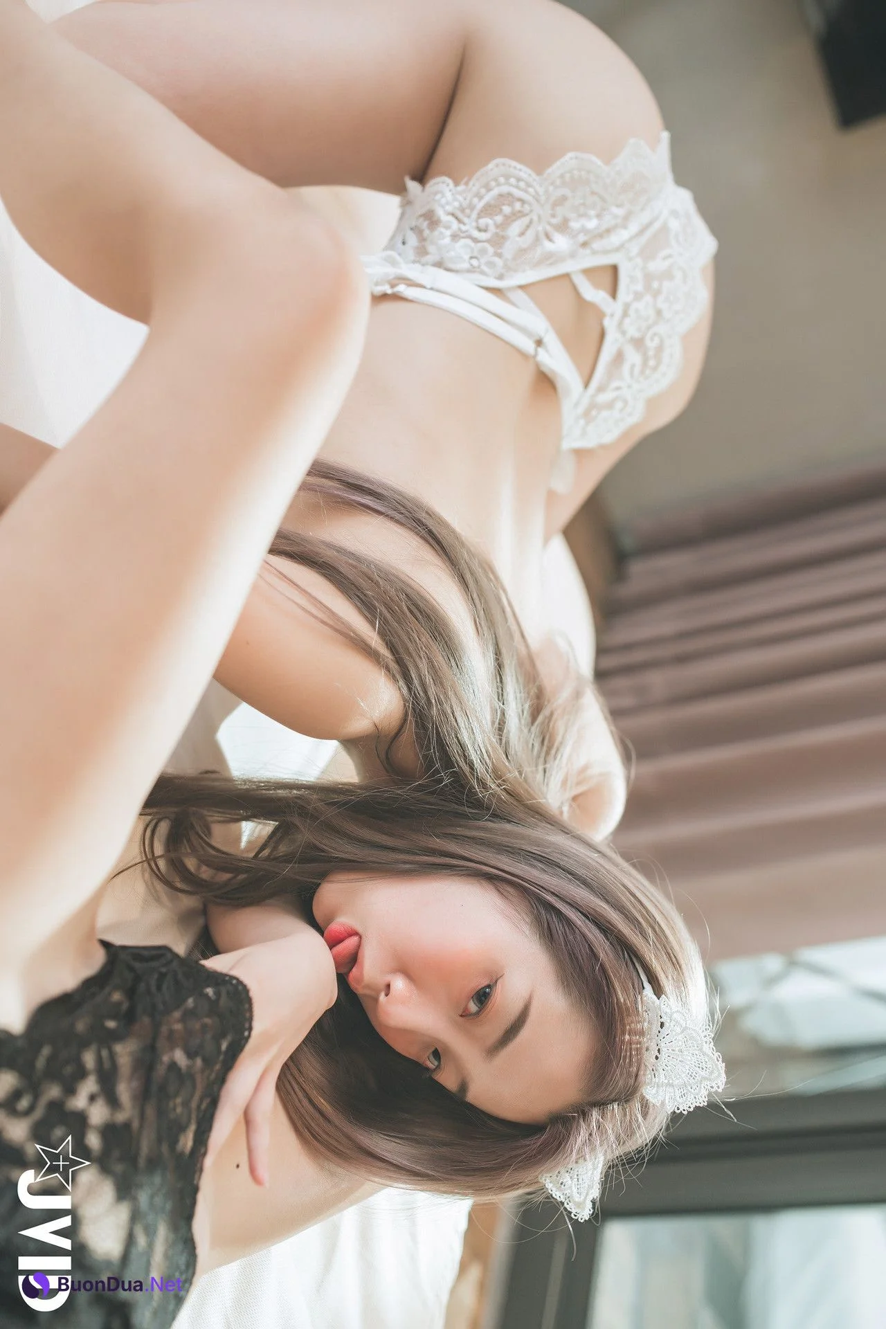 JVID 淇淇selina & 小隻馬霓霓 – 【雙车模輯】淇淇＆霓霓寵物閨蜜裸體挑逗，霓霓上空無碼年度限定隱藏版!!! Set.03 - Photo 5
