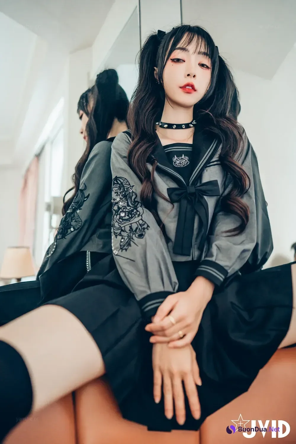 JVID 飄飄哥 – 色色妄想系列 校花也是大姐頭 Set.01 - Photo 10