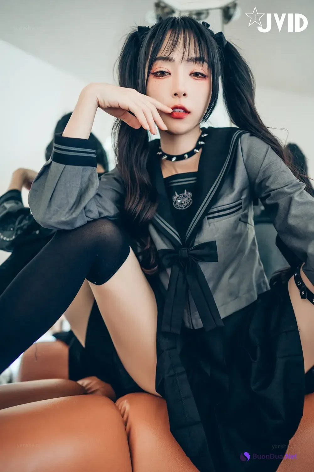 JVID 飄飄哥 – 色色妄想系列 校花也是大姐頭 Set.01 - Photo 12