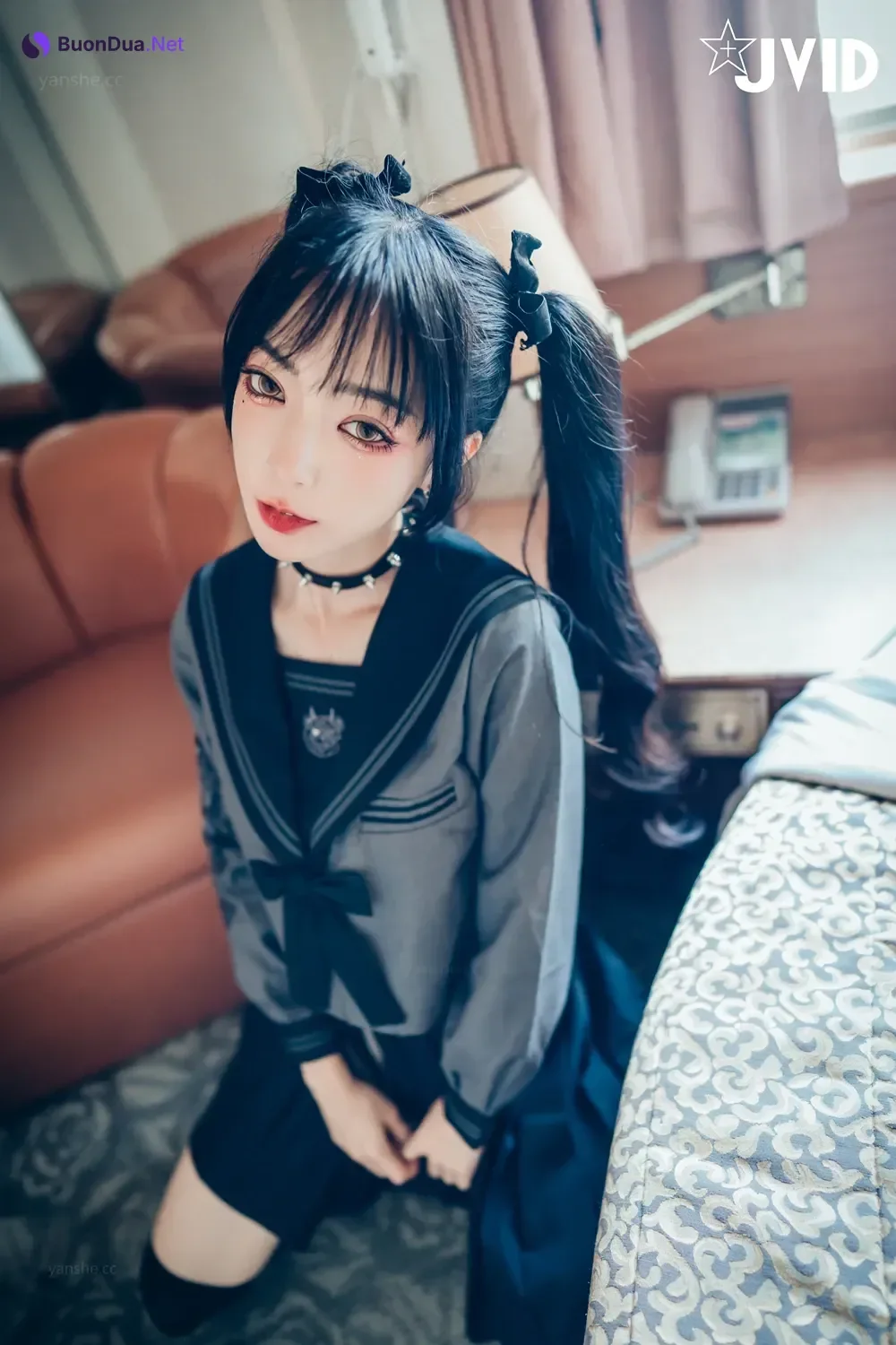 JVID 飄飄哥 – 色色妄想系列 校花也是大姐頭 Set.01 - Photo 14