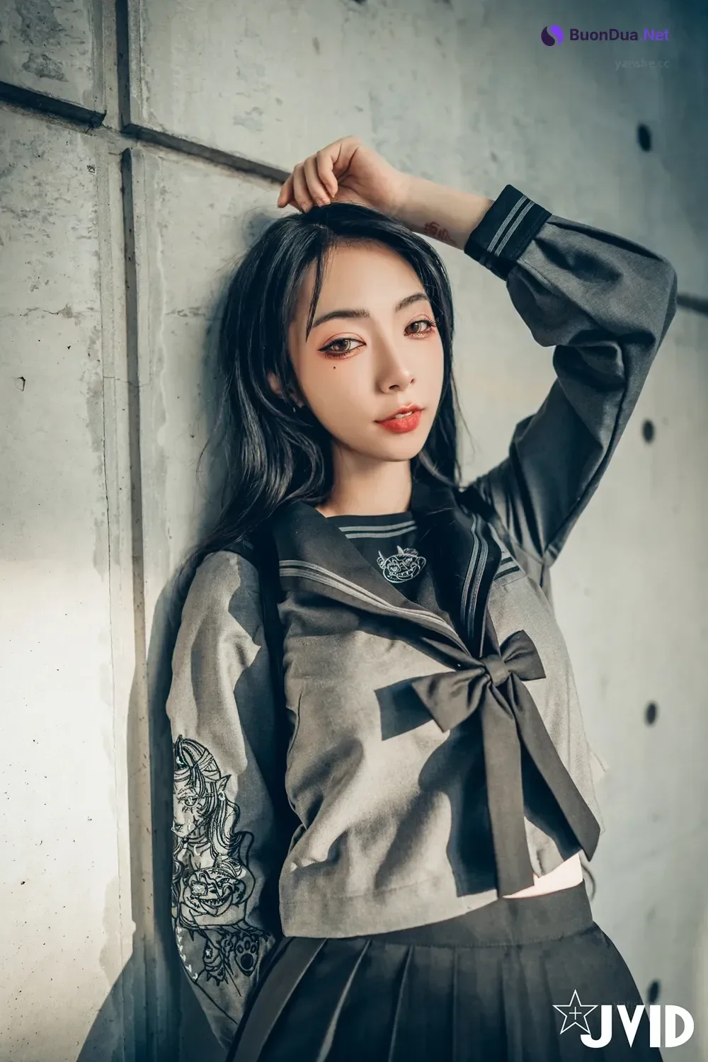 JVID 飄飄哥 – 色色妄想系列 校花也是大姐頭 Set.01 - Photo 3