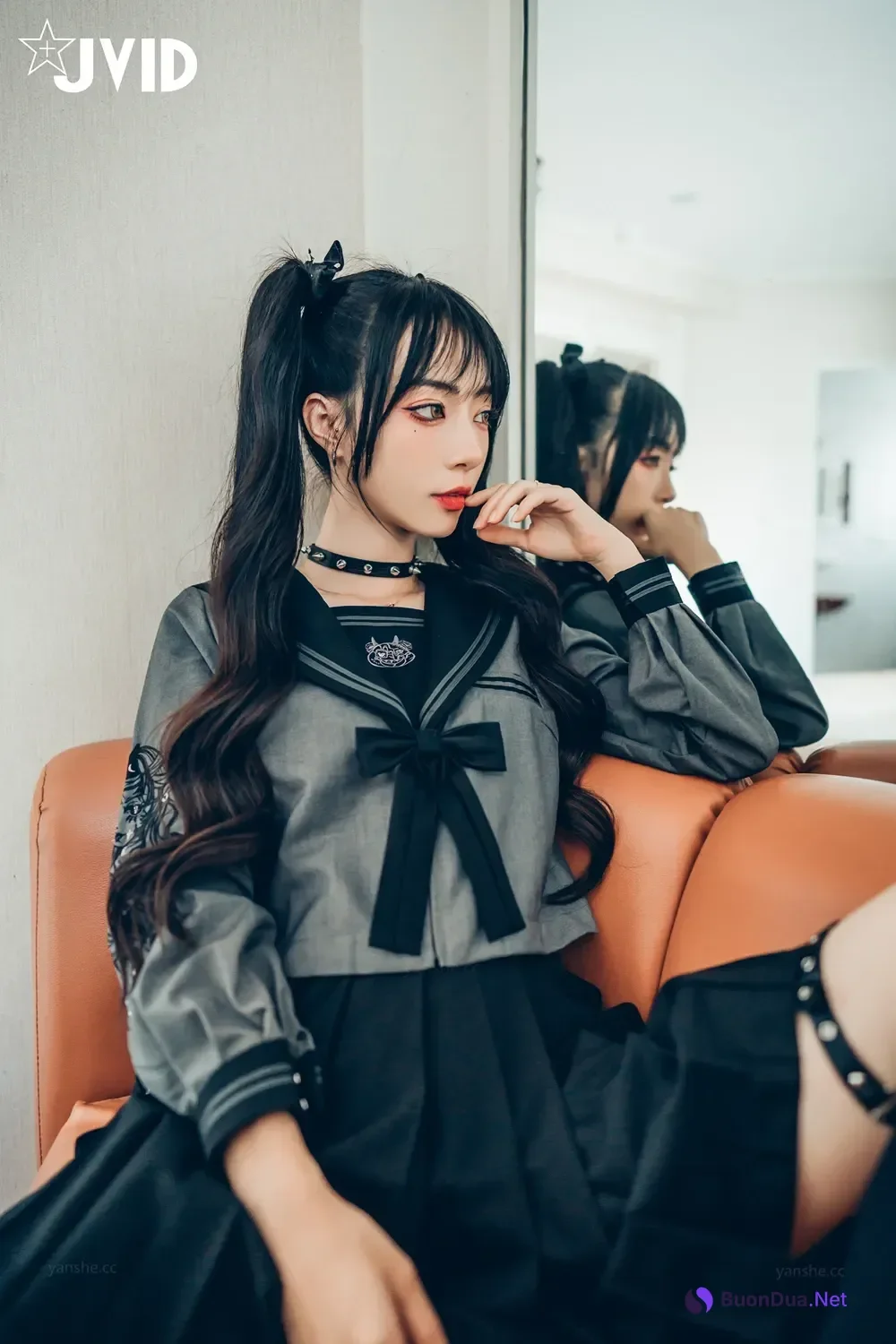 JVID 飄飄哥 – 色色妄想系列 校花也是大姐頭 Set.01 - Photo 7