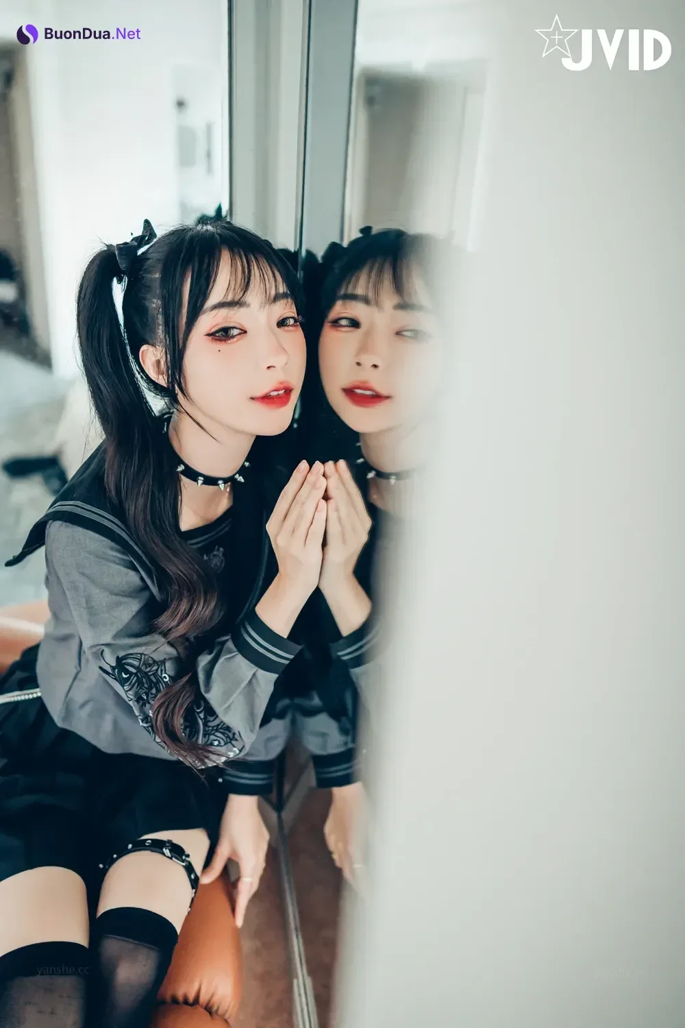 JVID 飄飄哥 – 色色妄想系列 校花也是大姐頭 Set.01 - Photo 9