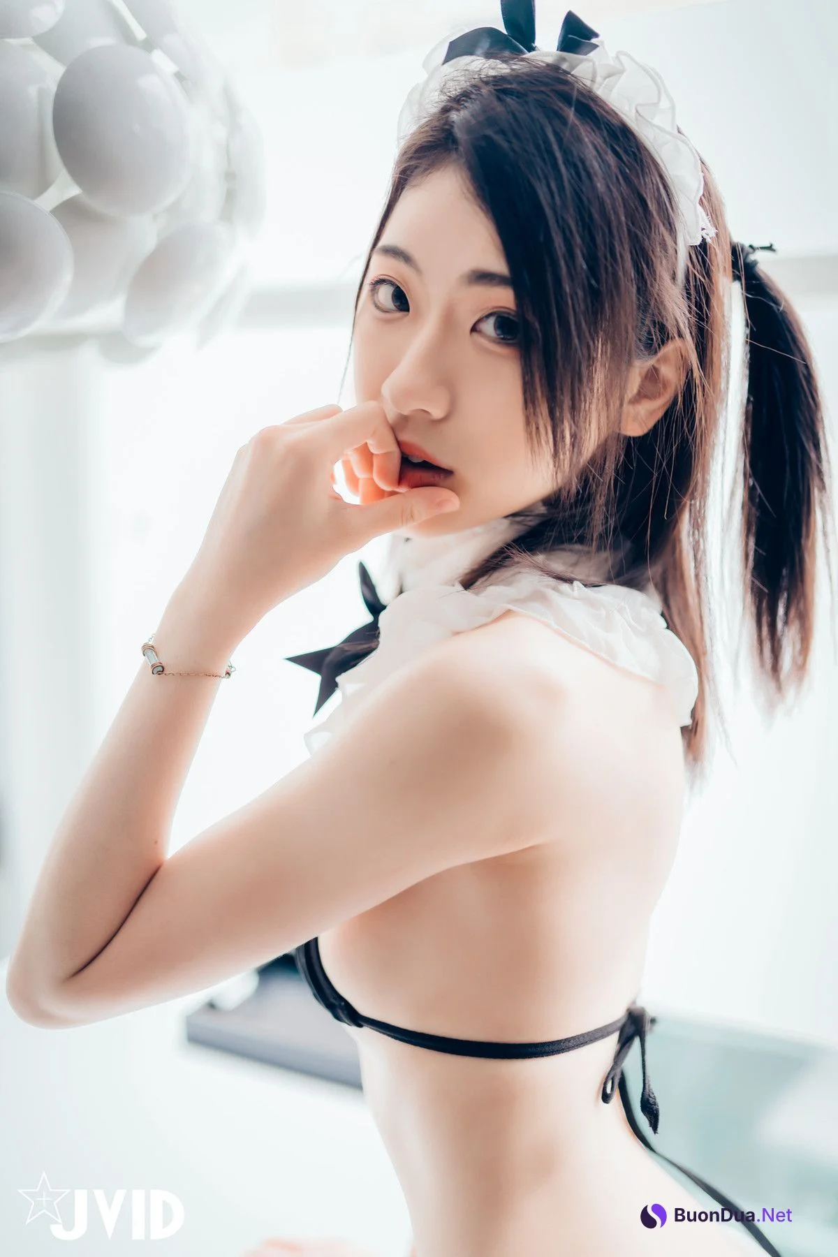 JVID精品 全裸無碼，個人最大尺度!! 神正阿黎個人最大尺度!!超甜美女僕降臨!!隱藏版尺度暴表! Set.01 - Photo 20