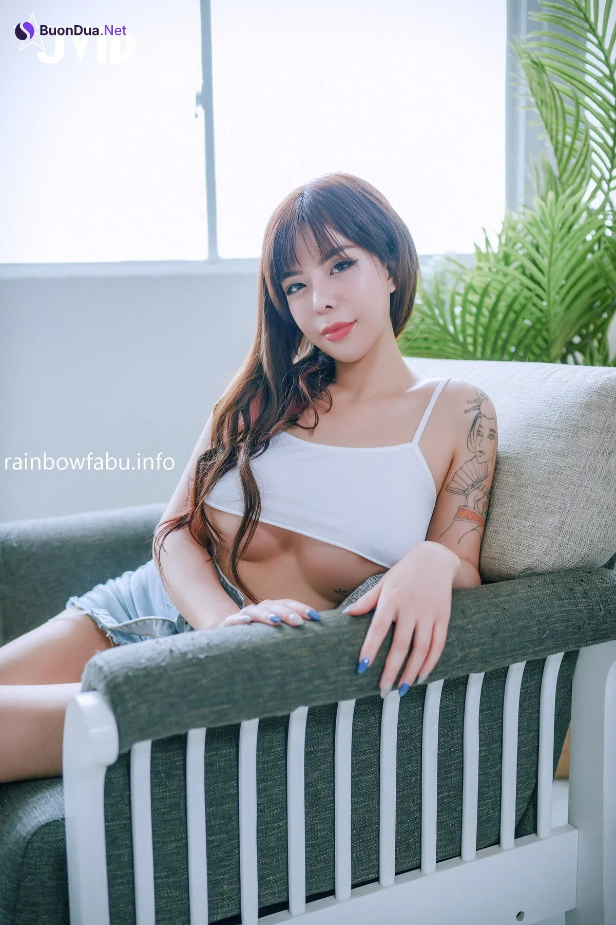 JVID精品 紫晴-黑道大哥的女人 Set.01 - Photo 5