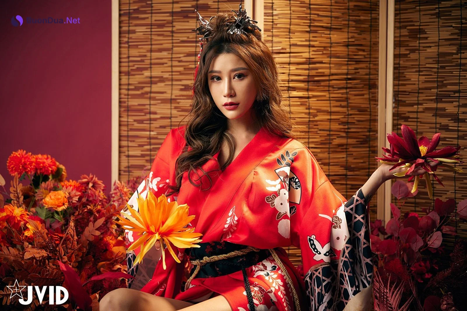 JVID精品 聖上寵幸首選～傾國傾城囍媚娘 婀娜多姿 酥胸外露 Set.01 - Photo 15