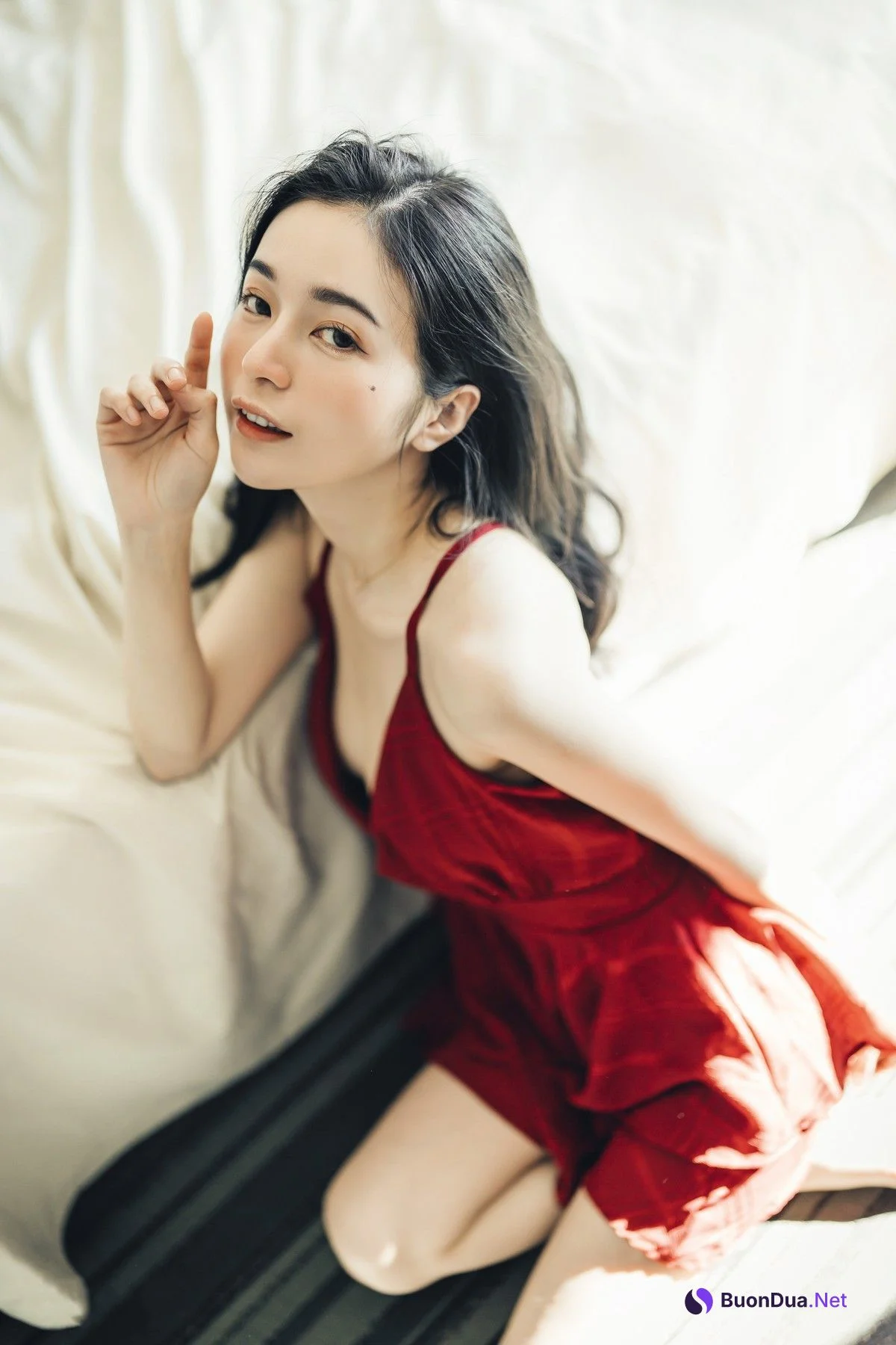 JVID精品 🔞仙仙辰 透明罩衫 透明駱駝蹄內褲 濕潤黑絲 我的女友 這次有點色😈有點甜 Set.01 - Photo 5