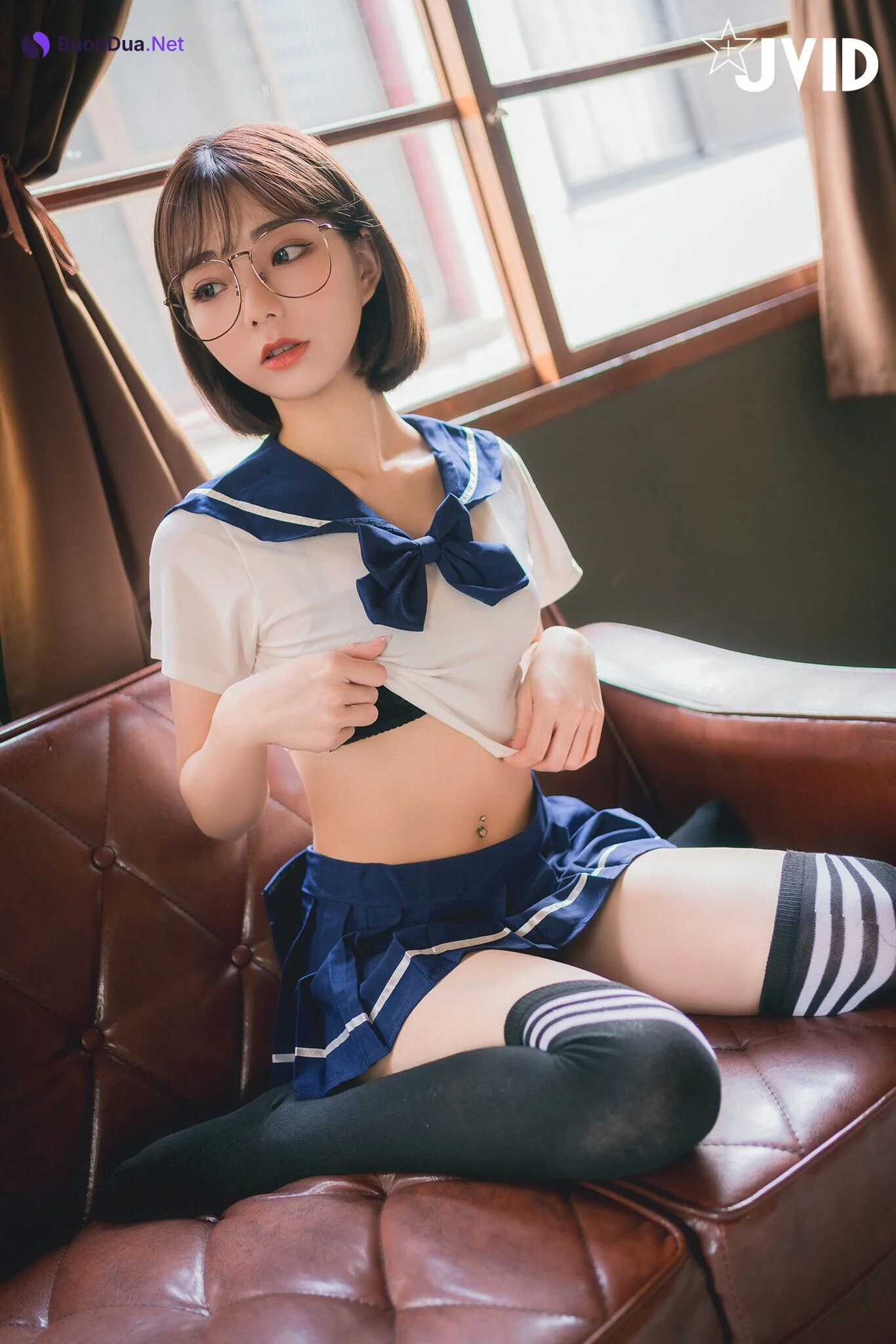 JVID 啾啾 性感高校生啾啾～濕身死庫水！ Set.01 - Photo 10