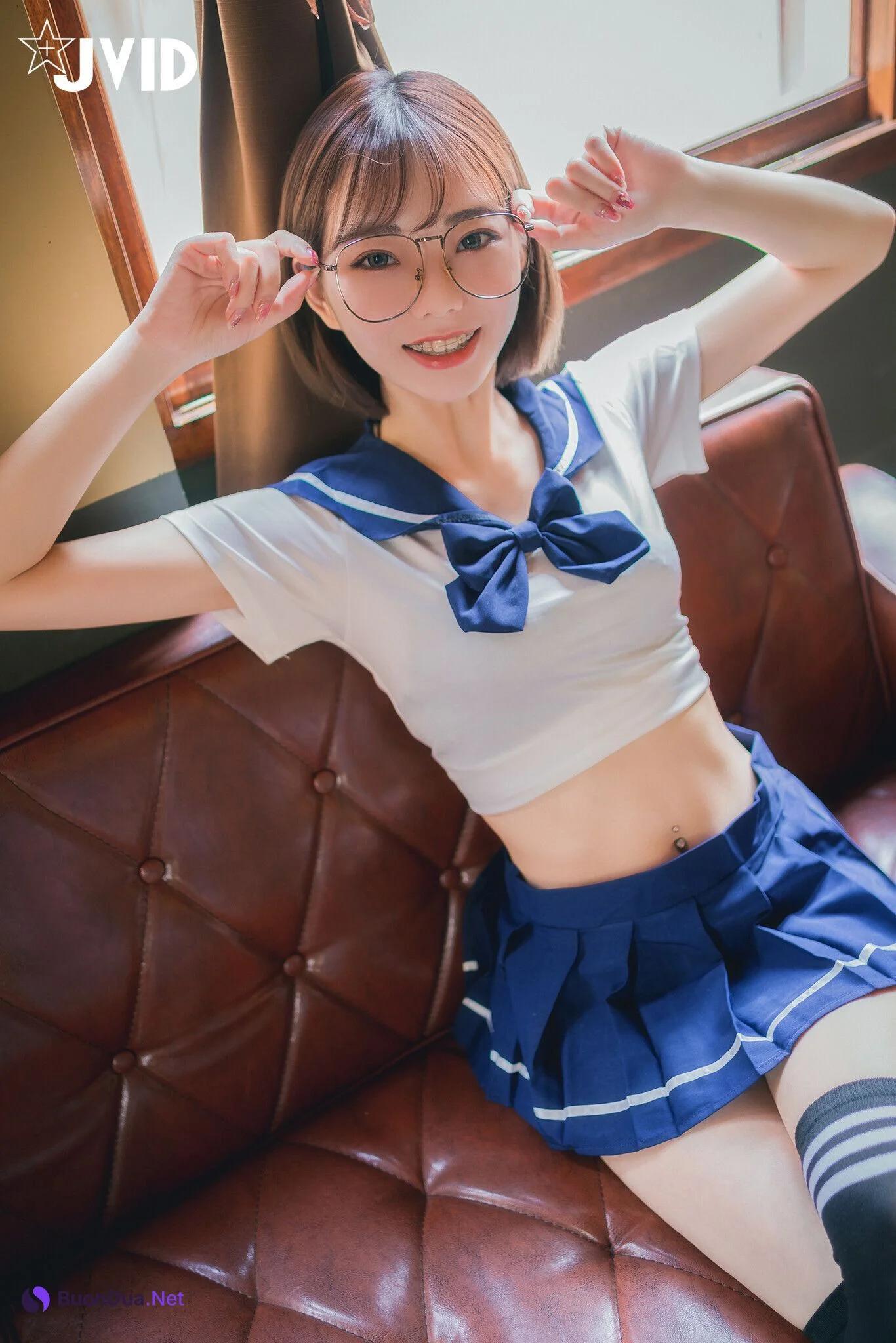 JVID 啾啾 性感高校生啾啾～濕身死庫水！ Set.01 - Photo 11