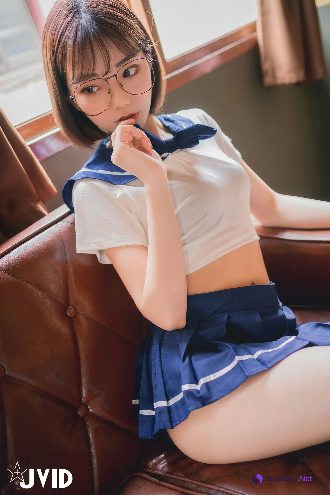 JVID 啾啾 性感高校生啾啾～濕身死庫水！ Set.01 - Photo 12