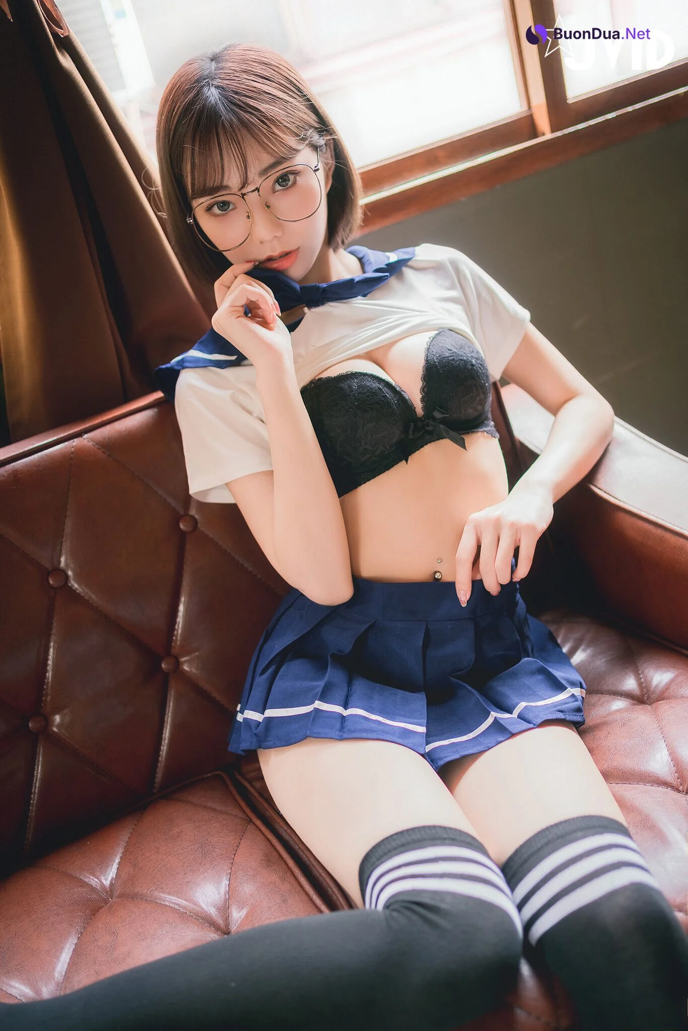 JVID 啾啾 性感高校生啾啾～濕身死庫水！ Set.01 - Photo 13
