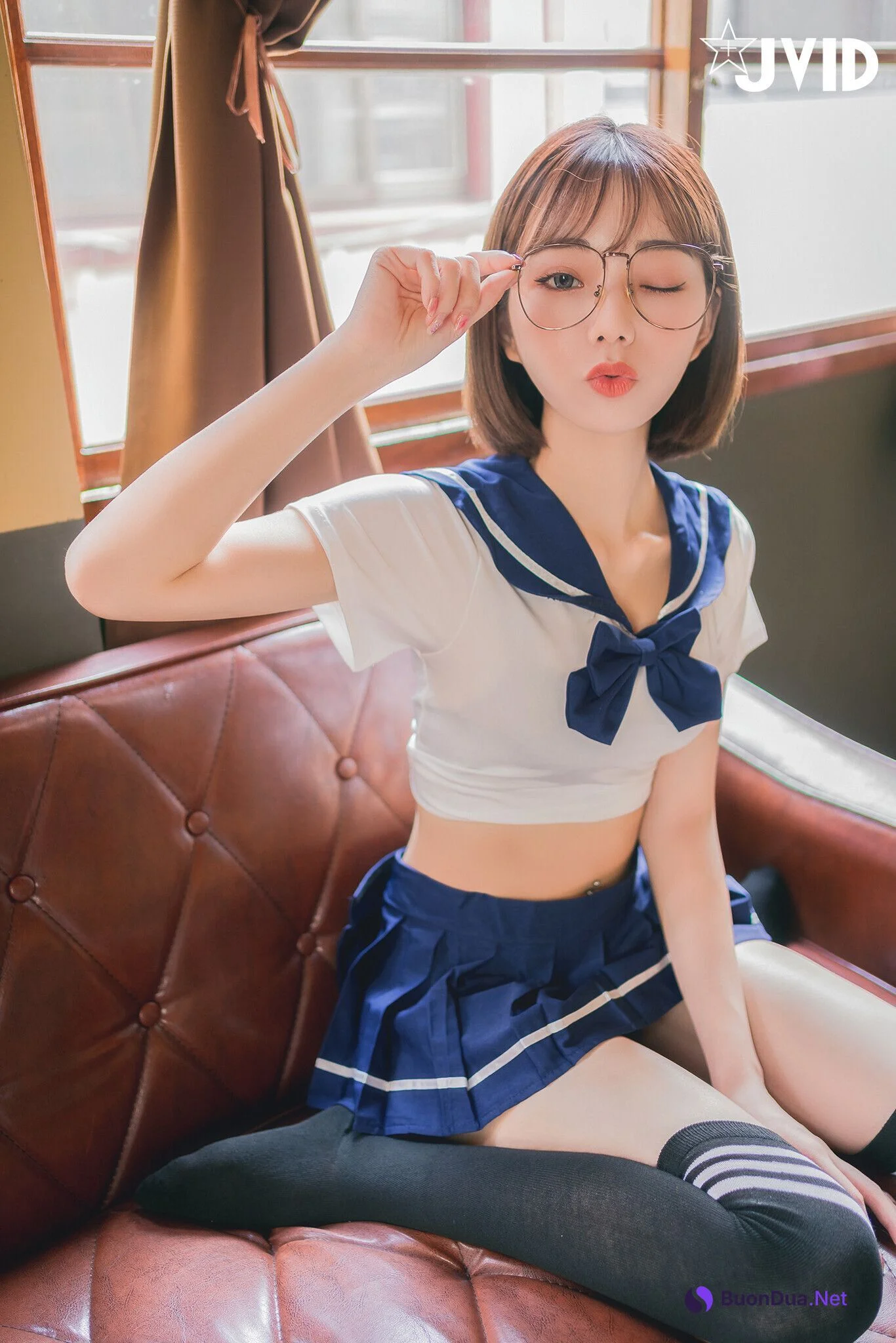 JVID 啾啾 性感高校生啾啾～濕身死庫水！ Set.01 - Photo 8