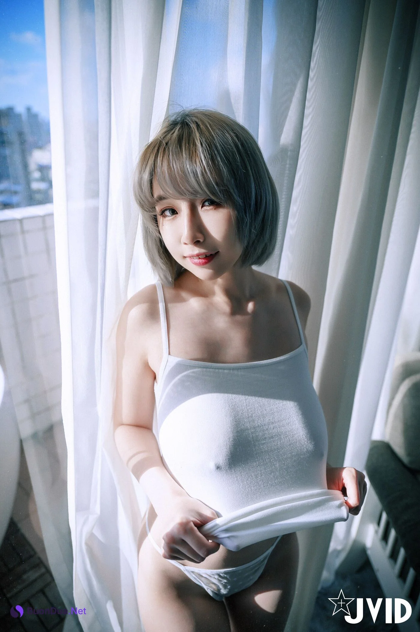 JVID 巨乳美少女－黎菲兒，尺度解鎖，這逆天的身材 不應該有胸貼擋住她的完美！ Set.02 - Photo 4