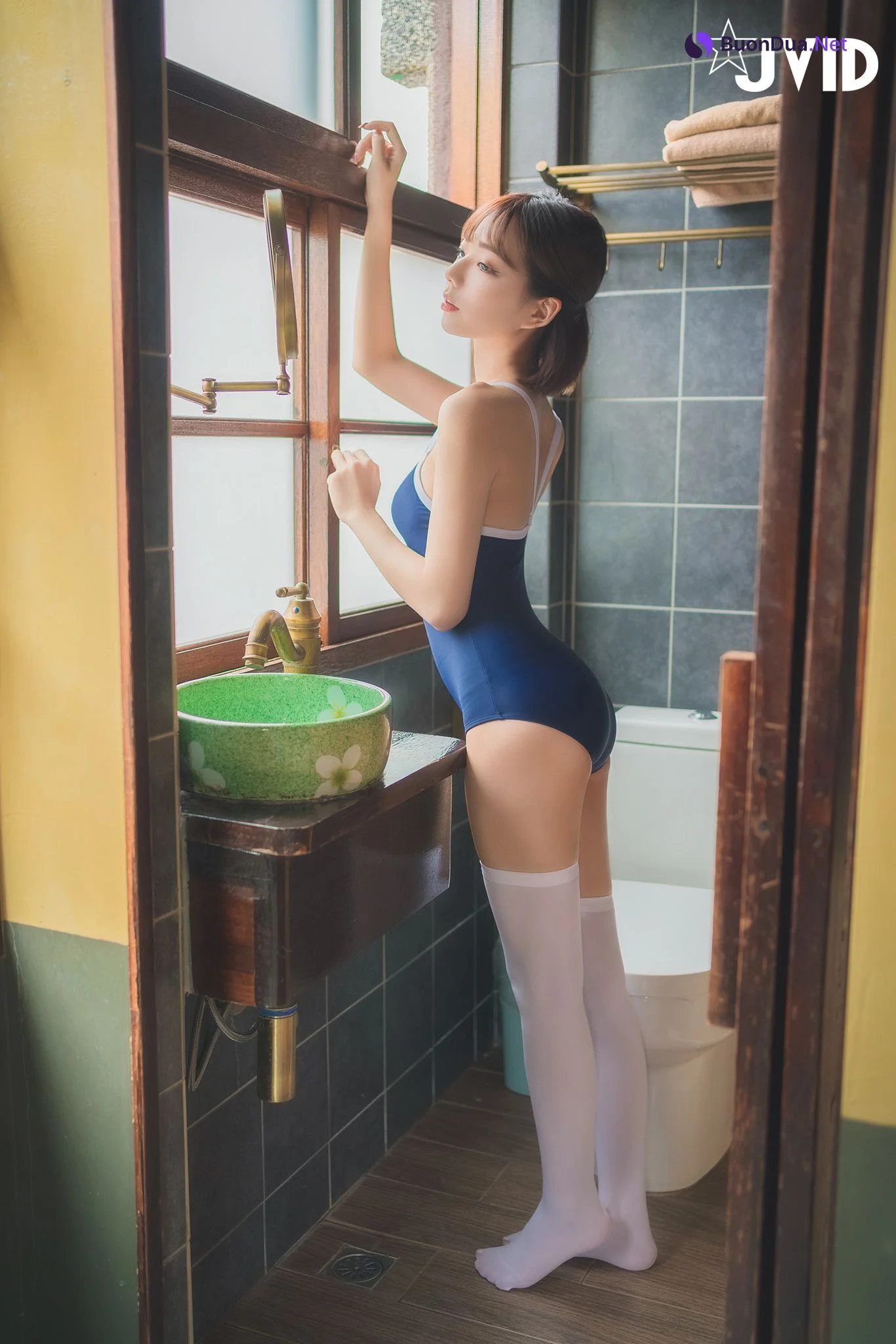 JVID 啾啾 性感高校生啾啾～濕身死庫水！ Set.02 - Photo 10