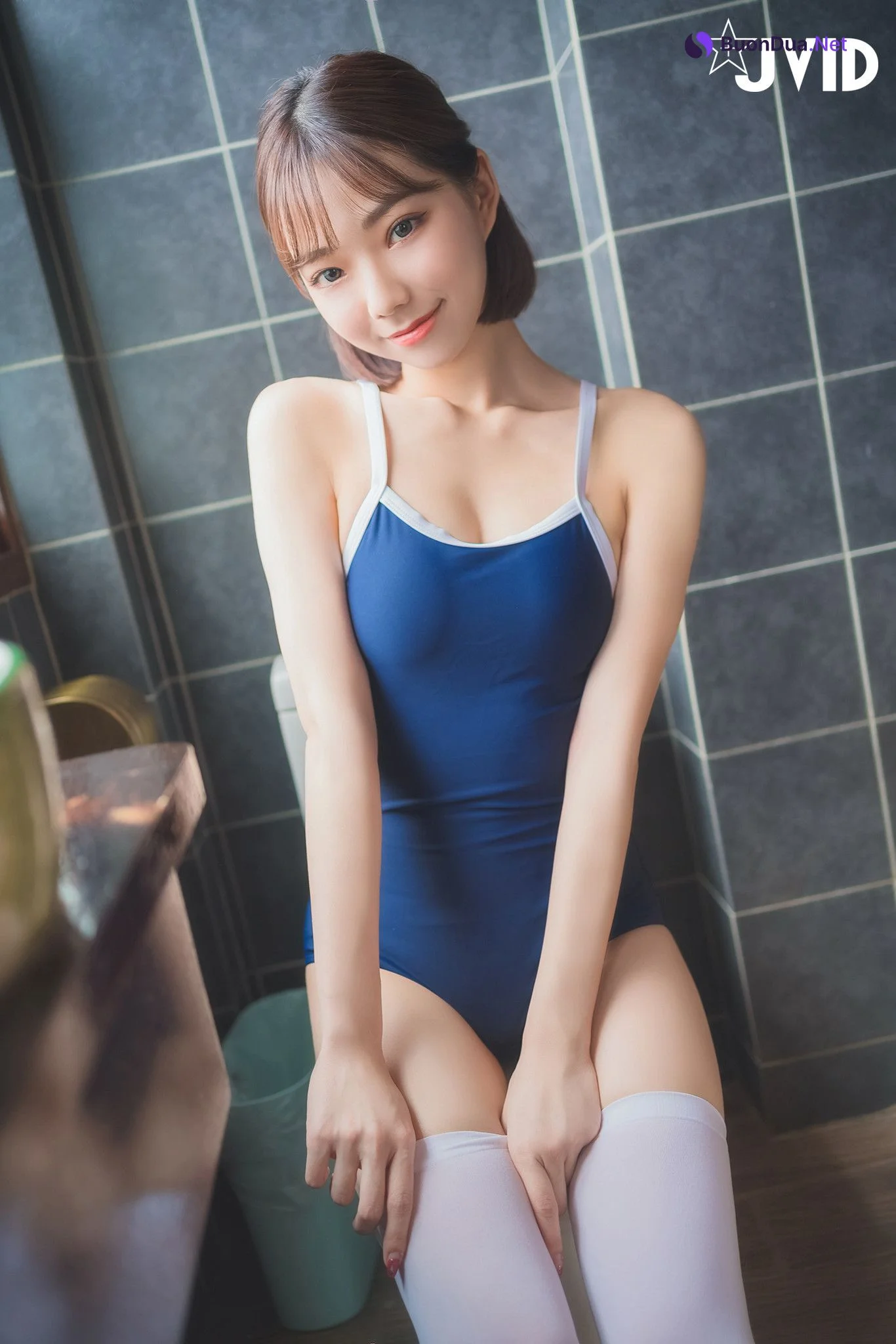 JVID 啾啾 性感高校生啾啾～濕身死庫水！ Set.02 - Photo 20