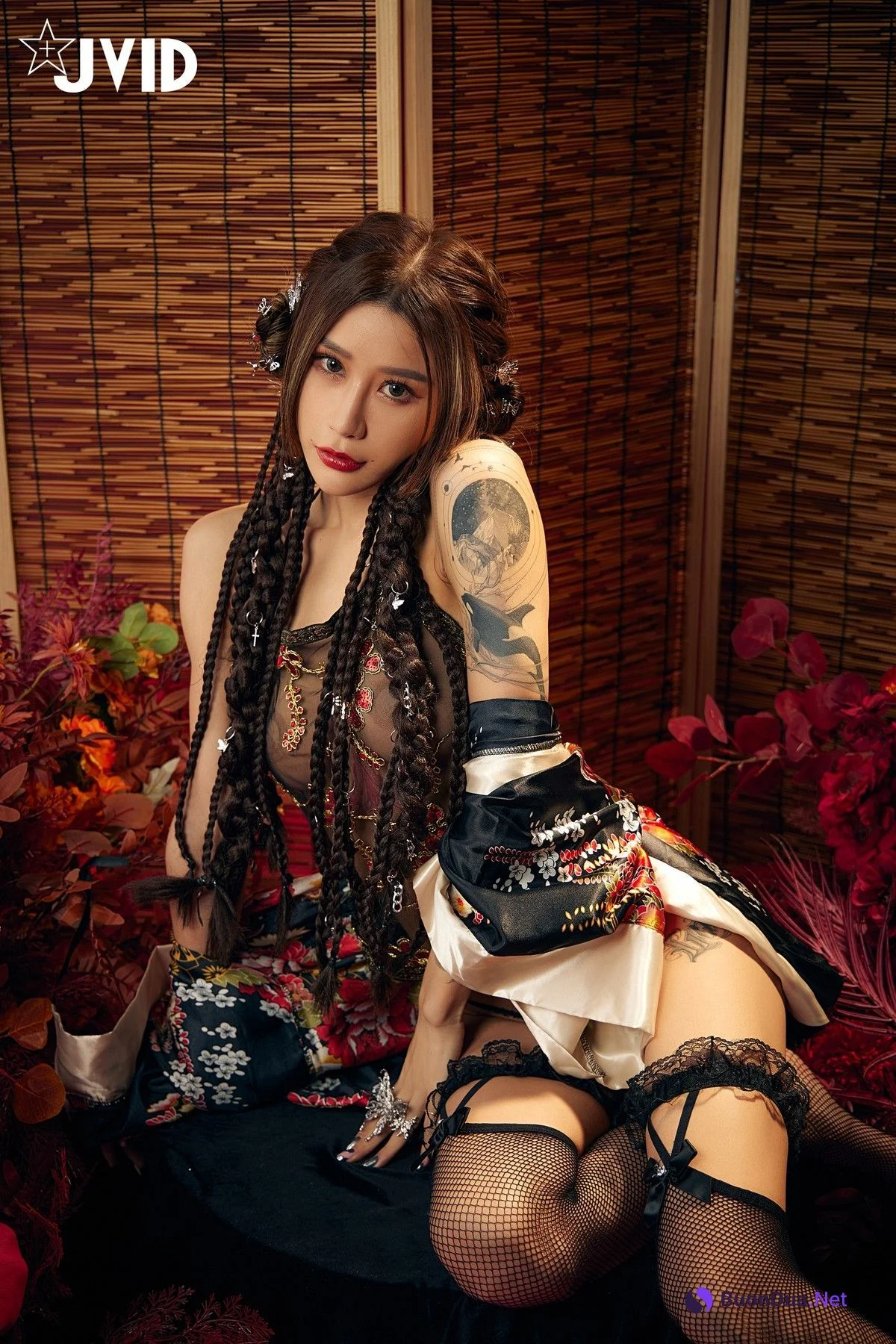 JVID精品 聖上寵幸首選～傾國傾城囍媚娘 婀娜多姿 酥胸外露 Set.02 - Photo 10