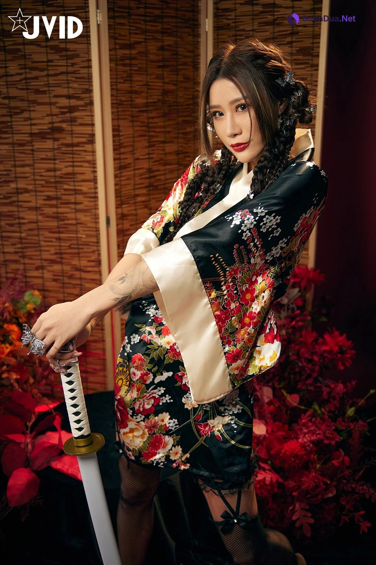 JVID精品 聖上寵幸首選～傾國傾城囍媚娘 婀娜多姿 酥胸外露 Set.02 - Photo 3
