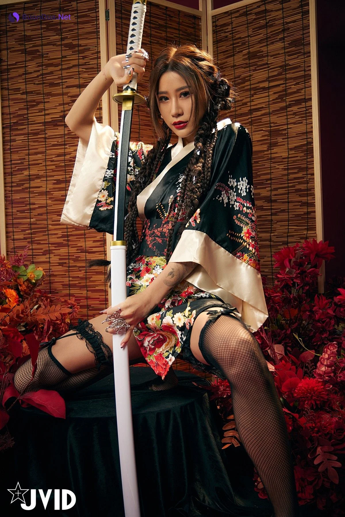 JVID精品 聖上寵幸首選～傾國傾城囍媚娘 婀娜多姿 酥胸外露 Set.02 - Photo 4