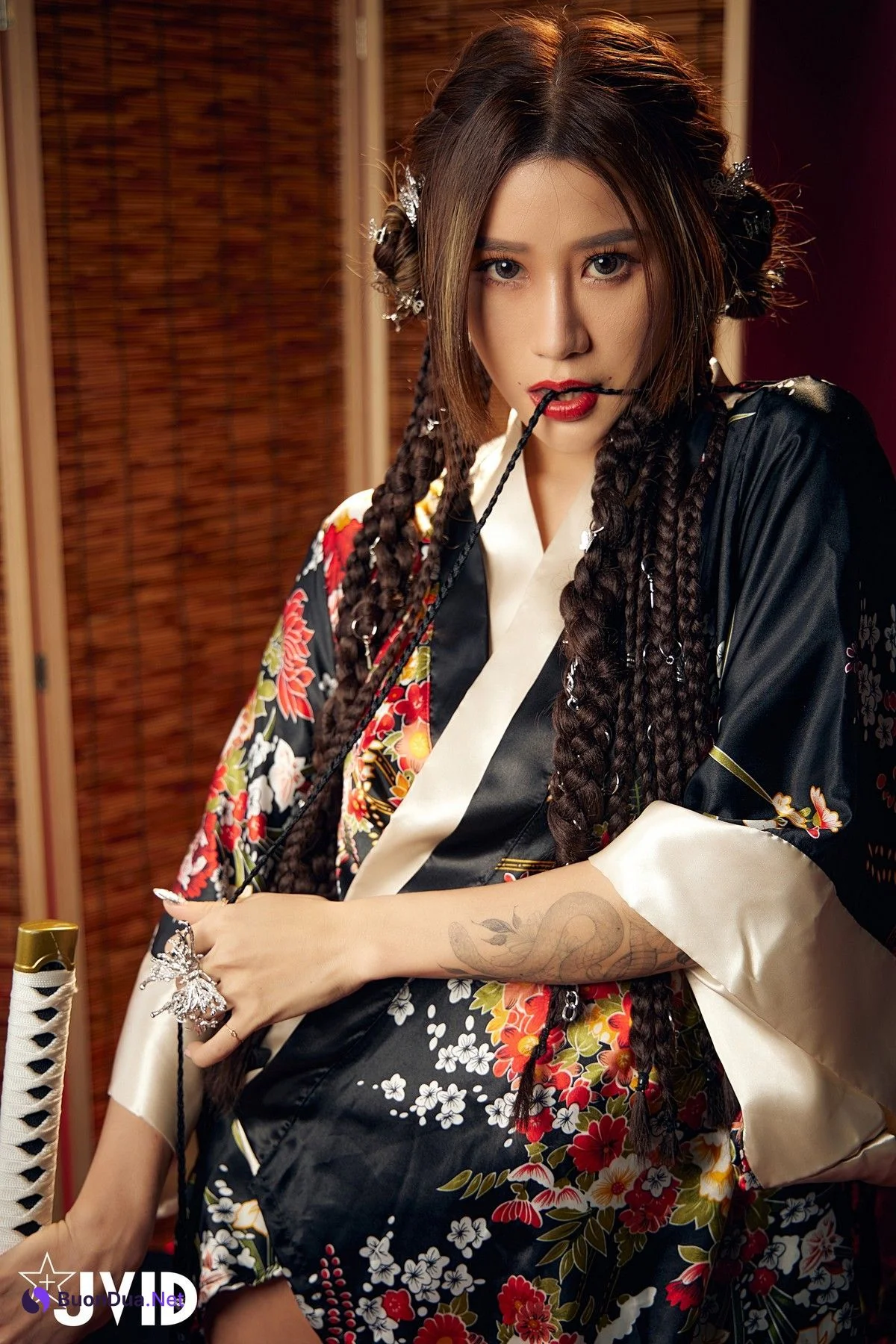 JVID精品 聖上寵幸首選～傾國傾城囍媚娘 婀娜多姿 酥胸外露 Set.02 - Photo 5