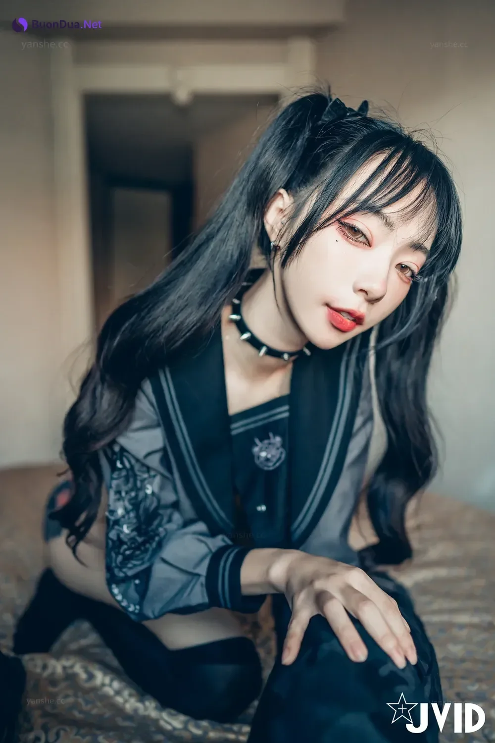 JVID 飄飄哥 – 色色妄想系列 校花也是大姐頭 Set.02 - Photo 12