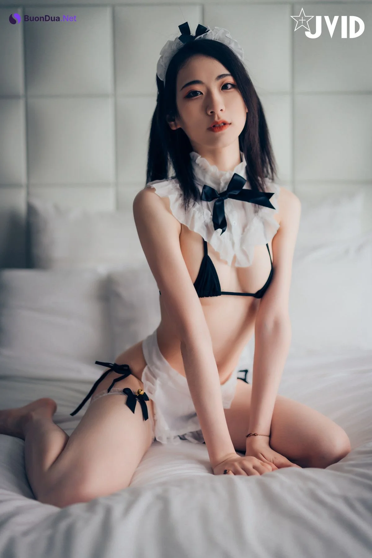 JVID精品 全裸無碼，個人最大尺度!! 神正阿黎個人最大尺度!!超甜美女僕降臨!!隱藏版尺度暴表! Set.02 - Photo 4