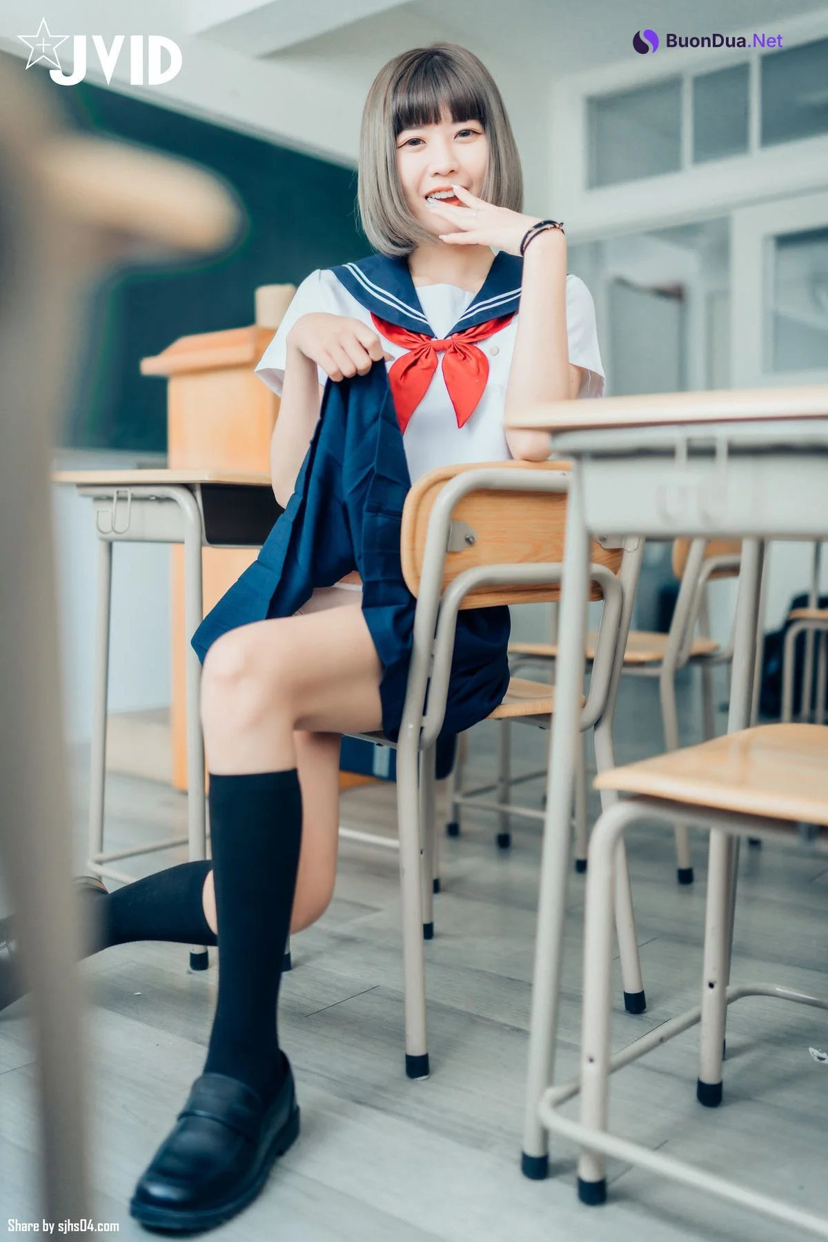 JVID精品 果寶寶 全裸無碼課後輔導 Set.02 - Photo 10
