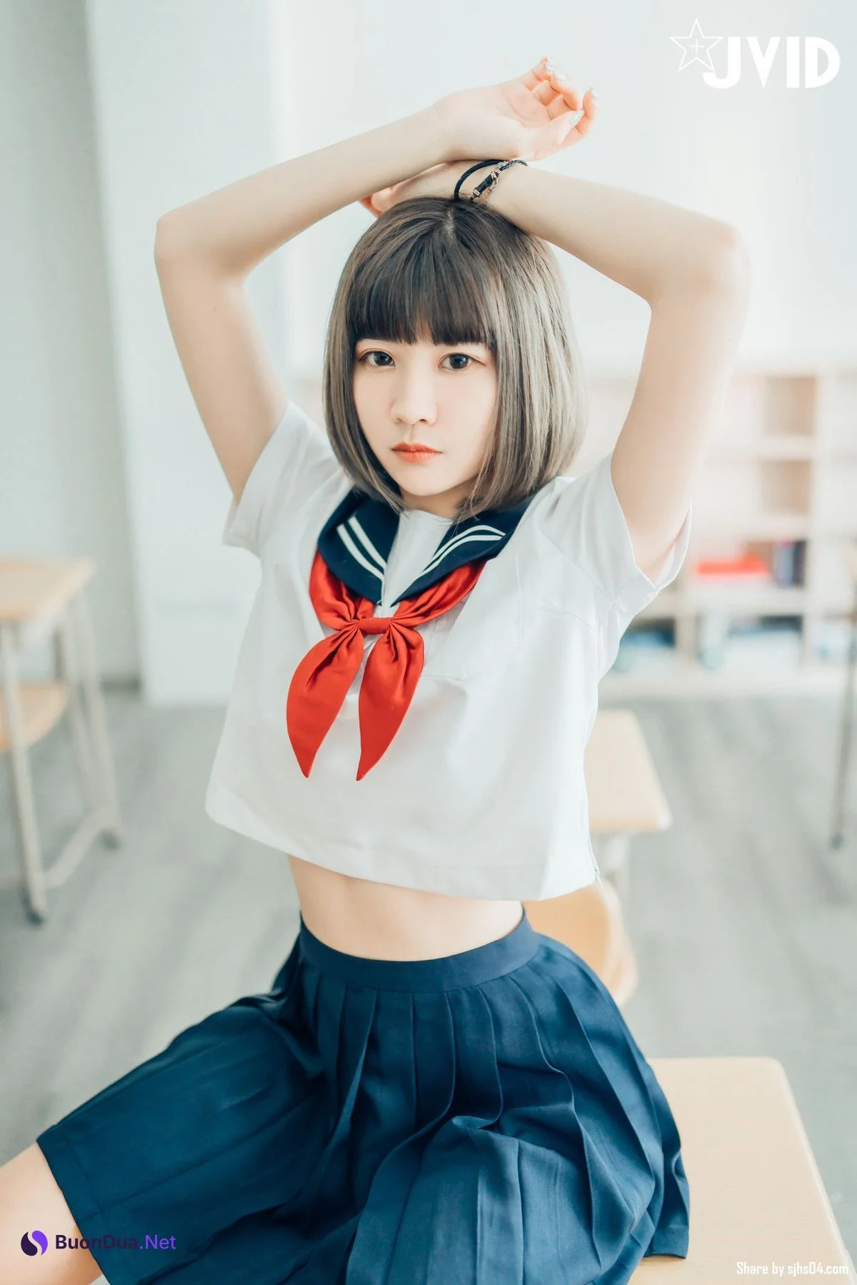 JVID精品 果寶寶 全裸無碼課後輔導 Set.02 - Photo 15