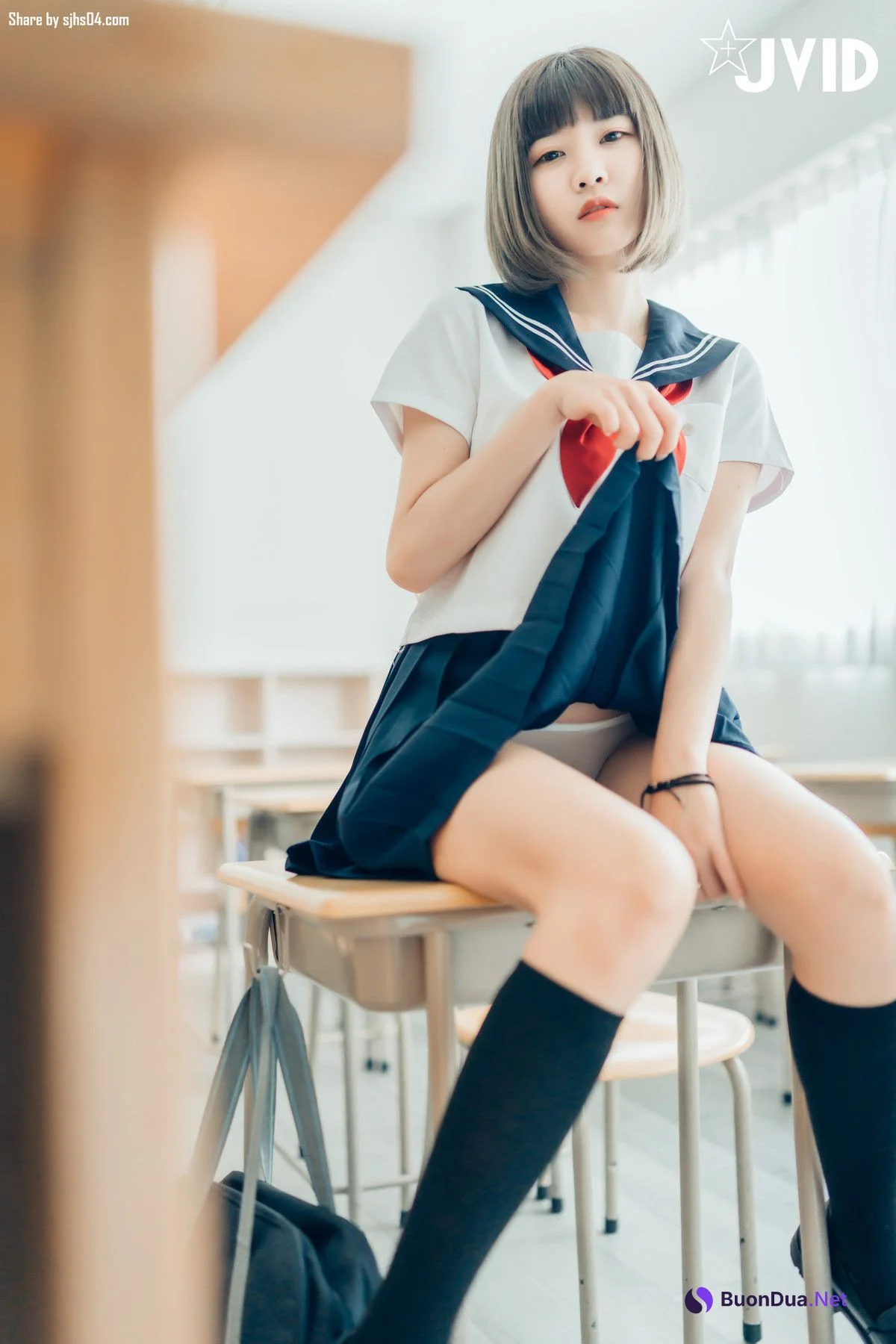 JVID精品 果寶寶 全裸無碼課後輔導 Set.02 - Photo 16