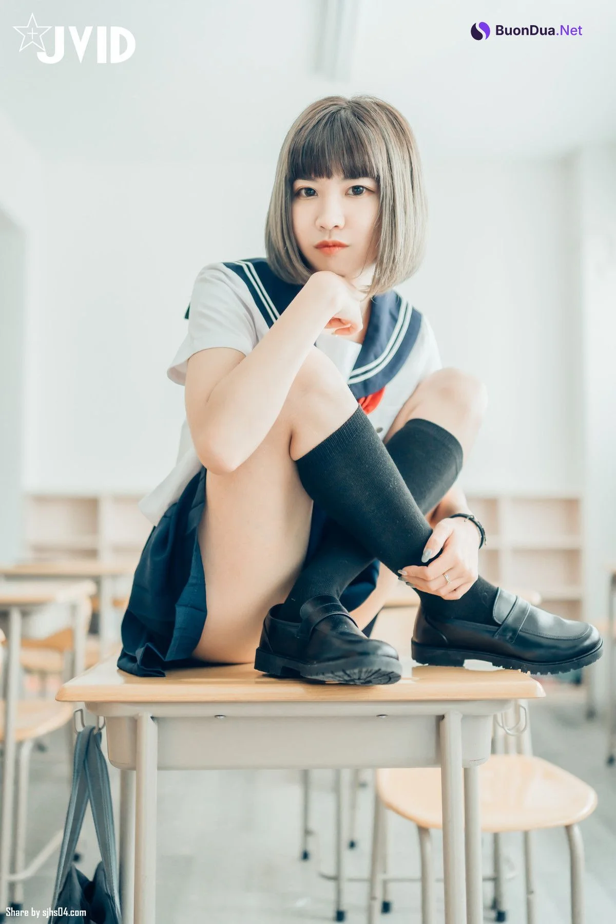 JVID精品 果寶寶 全裸無碼課後輔導 Set.02 - Photo 17