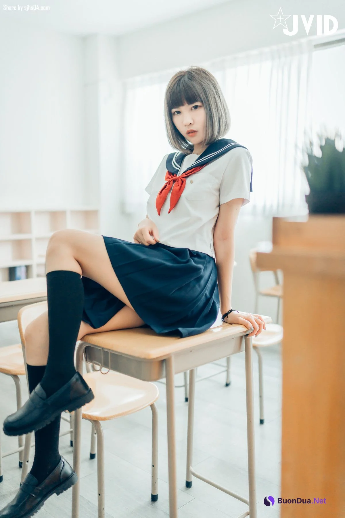 JVID精品 果寶寶 全裸無碼課後輔導 Set.02 - Photo 19