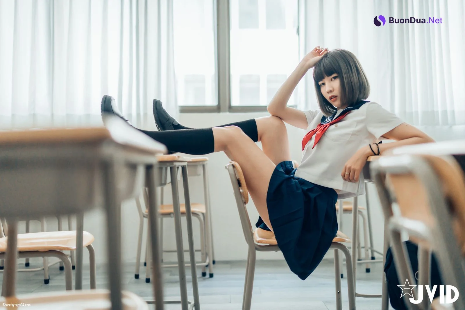 JVID精品 果寶寶 全裸無碼課後輔導 Set.02 - Photo 2