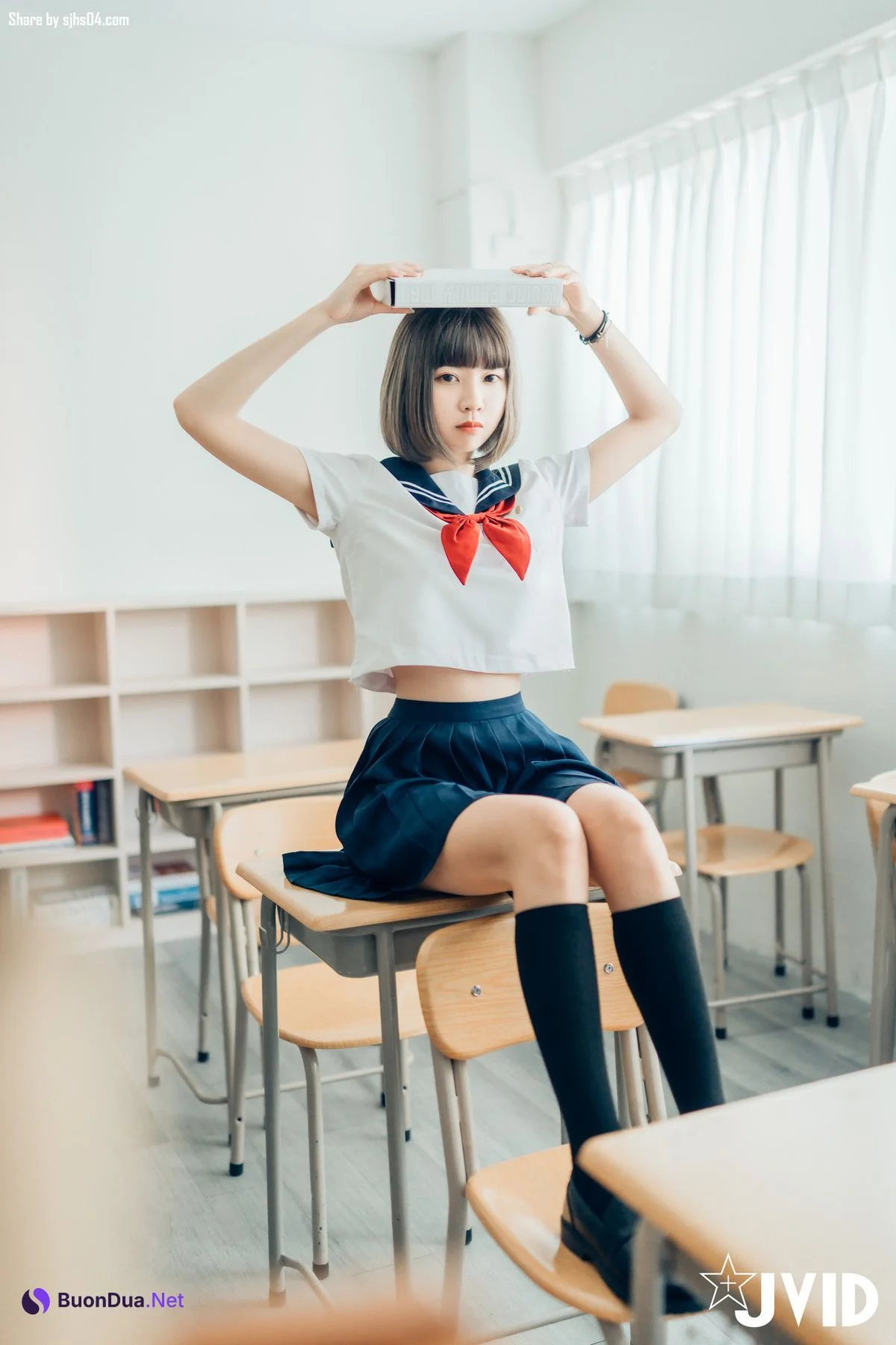 JVID精品 果寶寶 全裸無碼課後輔導 Set.02 - Photo 20