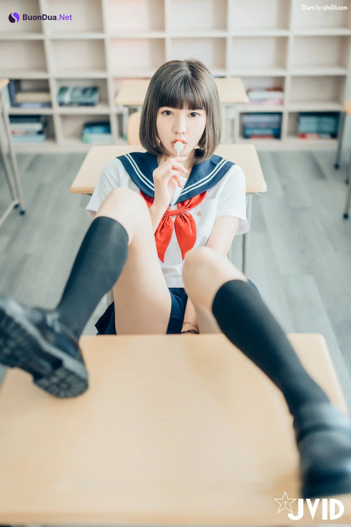 JVID精品 果寶寶 全裸無碼課後輔導 Set.02 - Photo 3