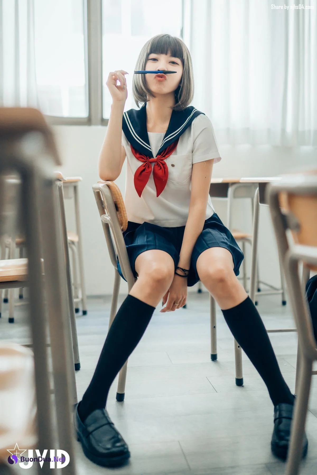 JVID精品 果寶寶 全裸無碼課後輔導 Set.02 - Photo 5
